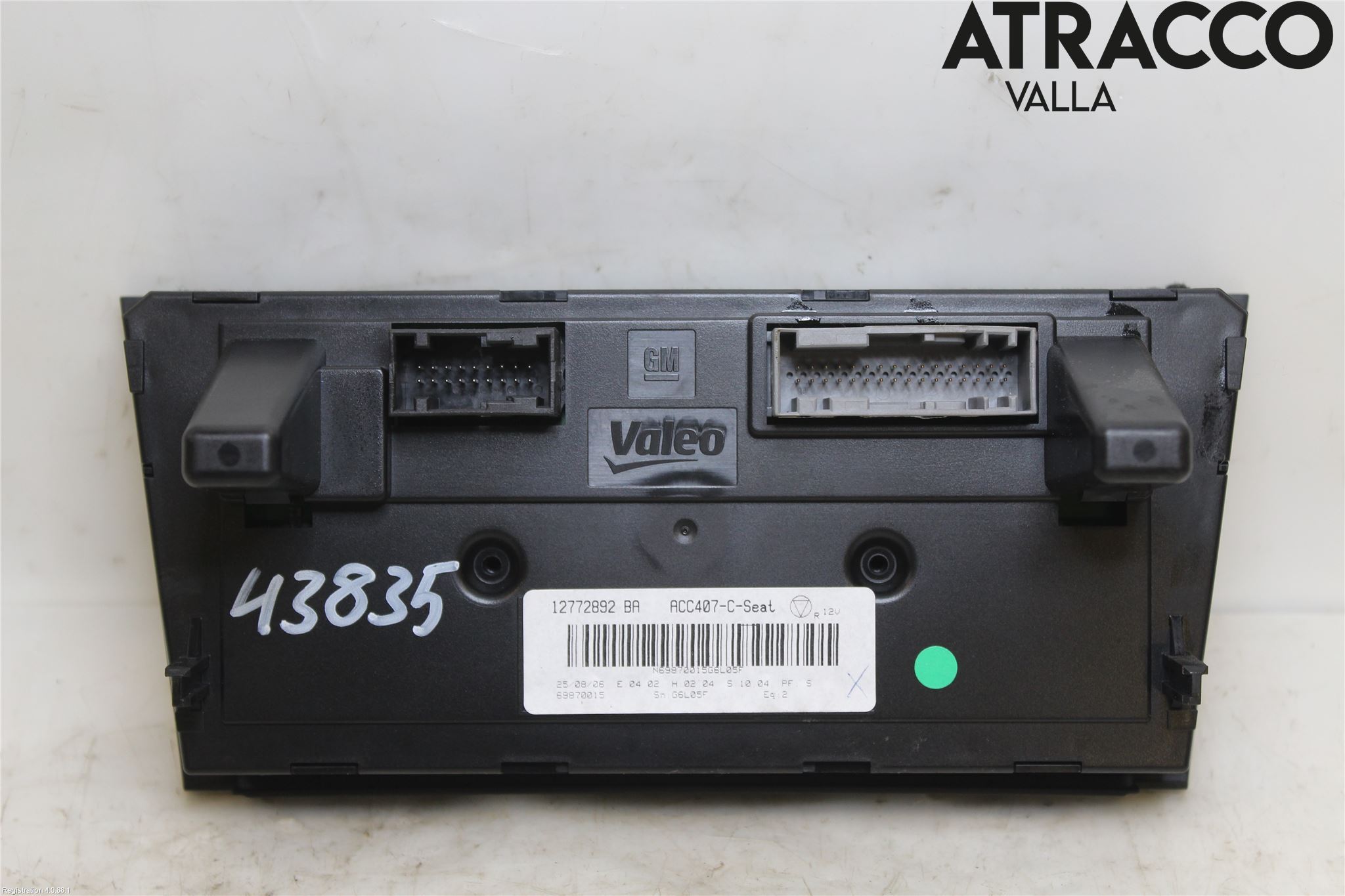 Saab 9-3 VER 2 Ac Styrenhet Ac Manöveren