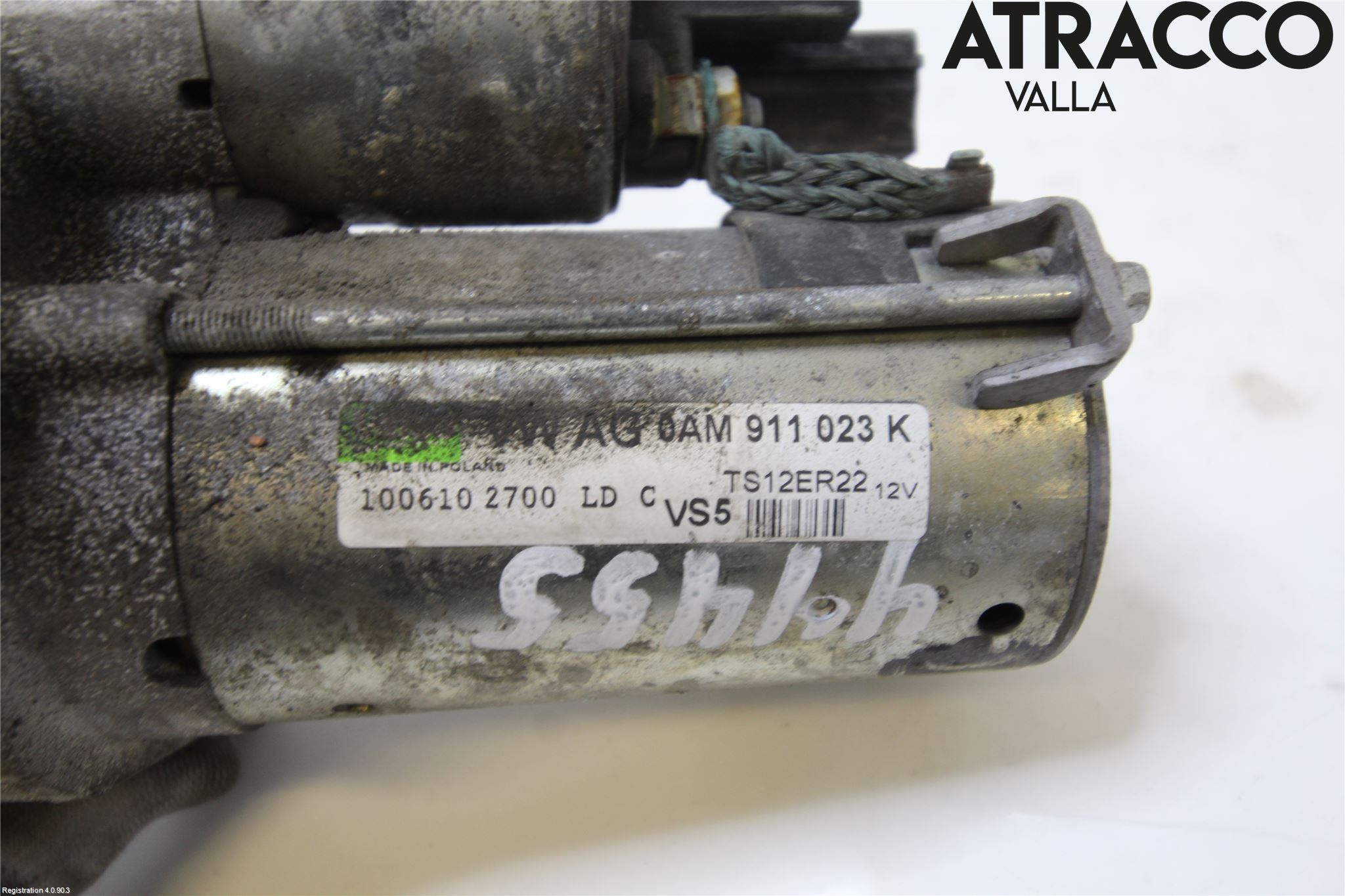 Volkswagen VW GOLF VI 09-13 Startmotor