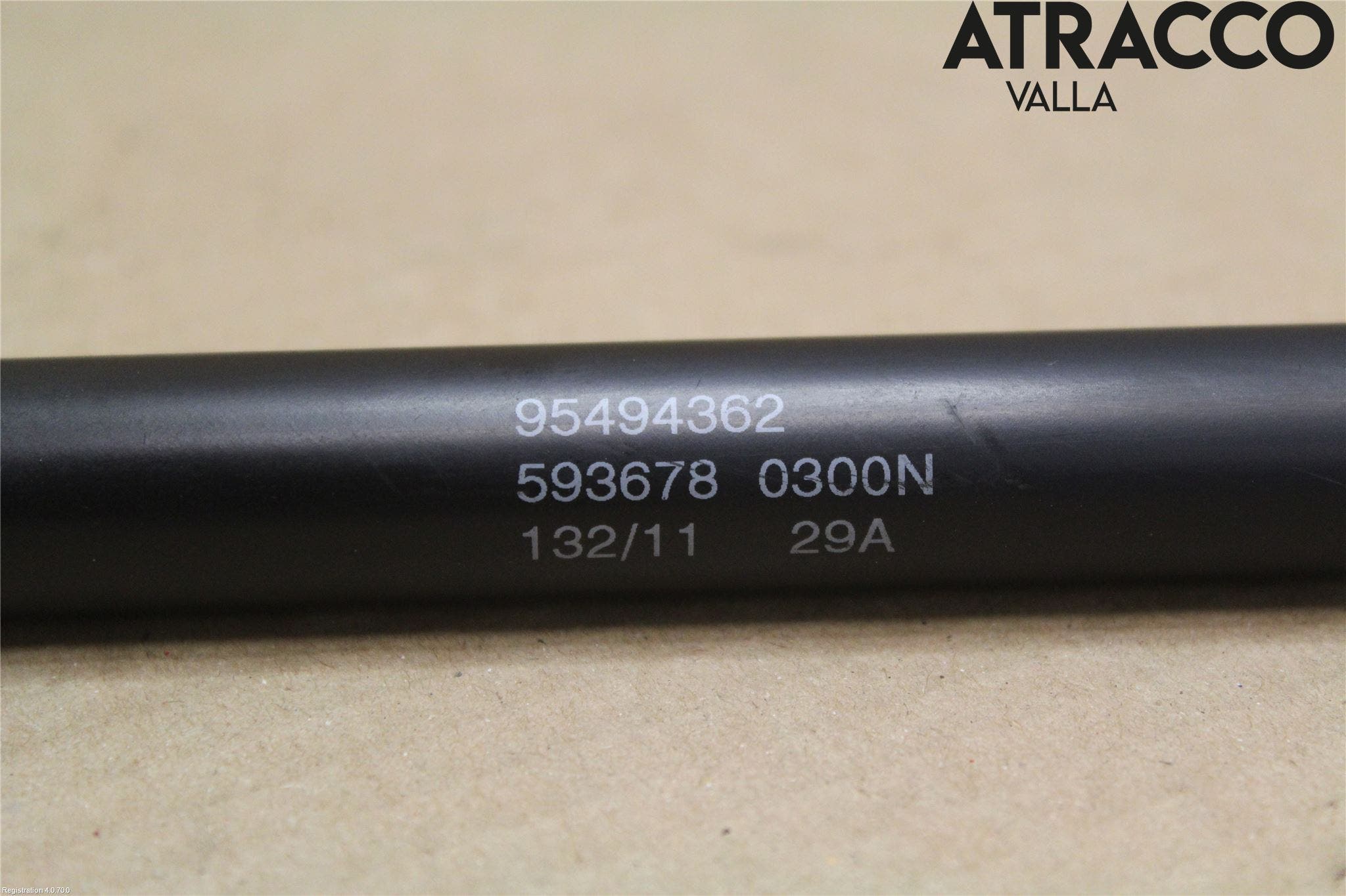 Chevrolet CAPTIVA Gasfjäder Motorhuv