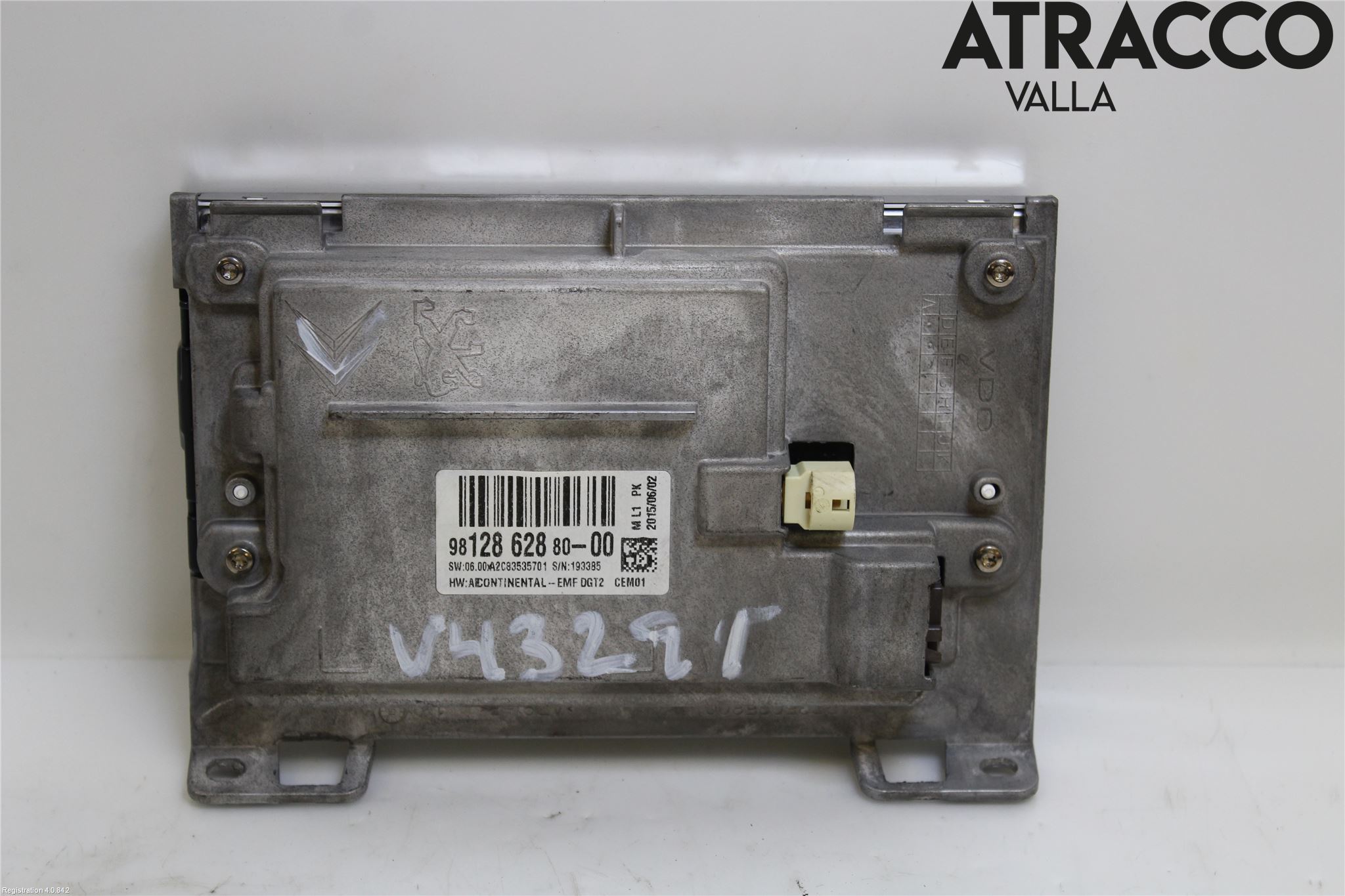 Peugeot 208 12-15 Multifunktionsdisplay