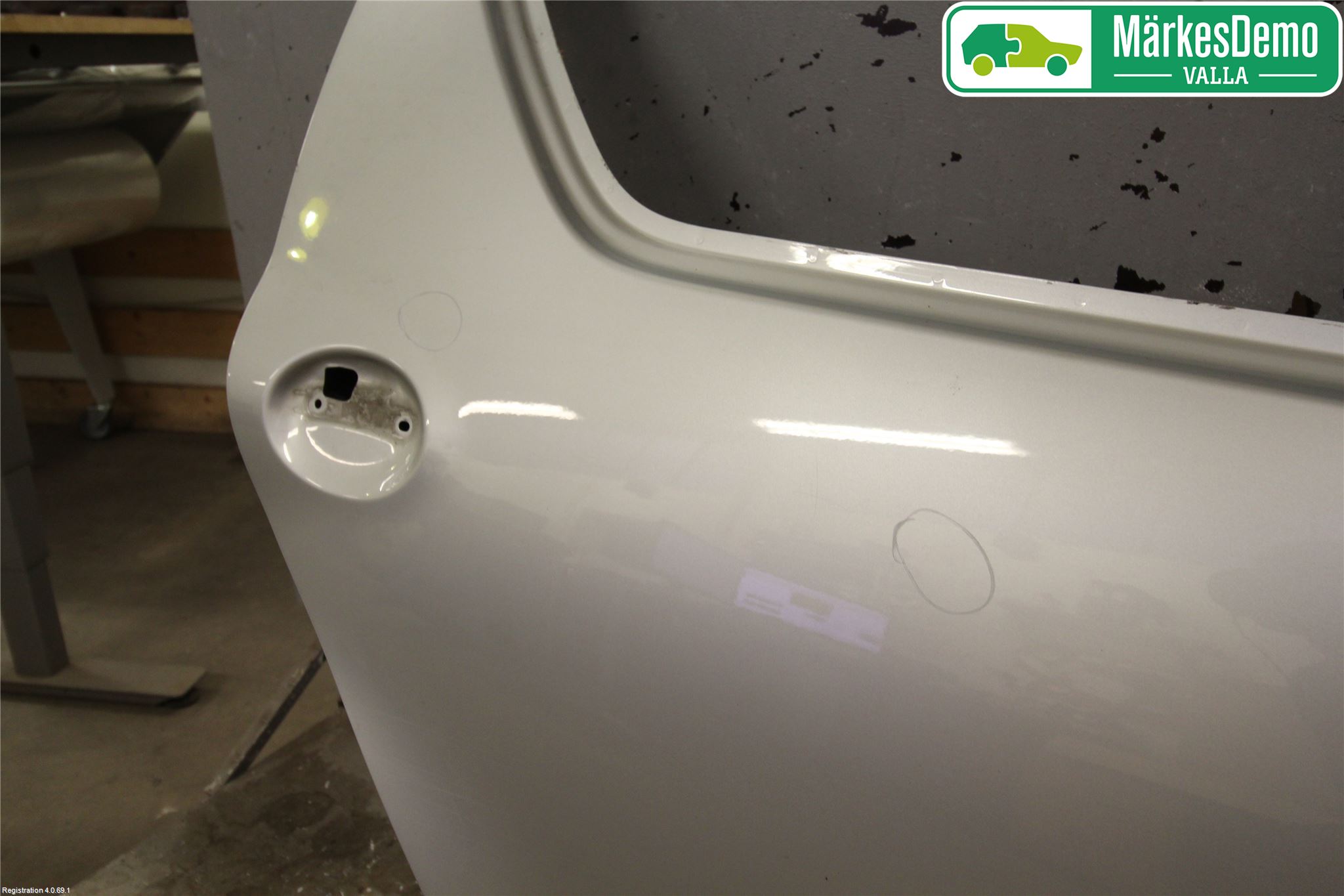 Toyota AYGO 06-14 Dörr Bak Höger