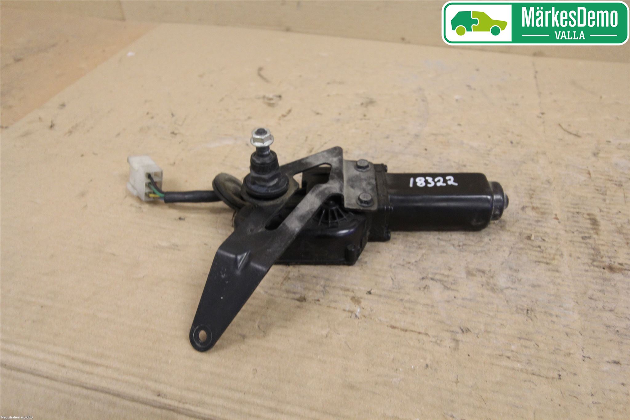 Mopedbil Ligier LIGIER JS 50 Torkarmotor Vindruta