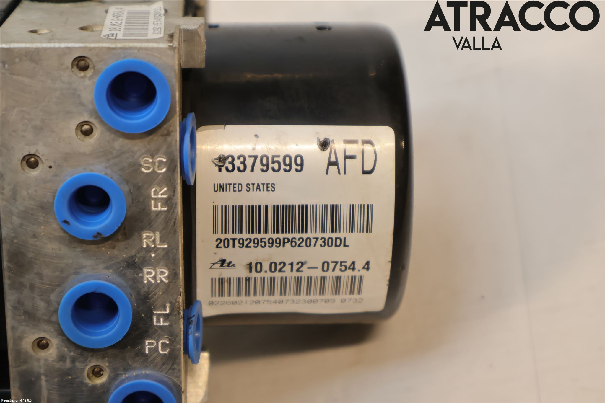 Opel ZAFIRA C 12-19 Abs Hydraulaggregat