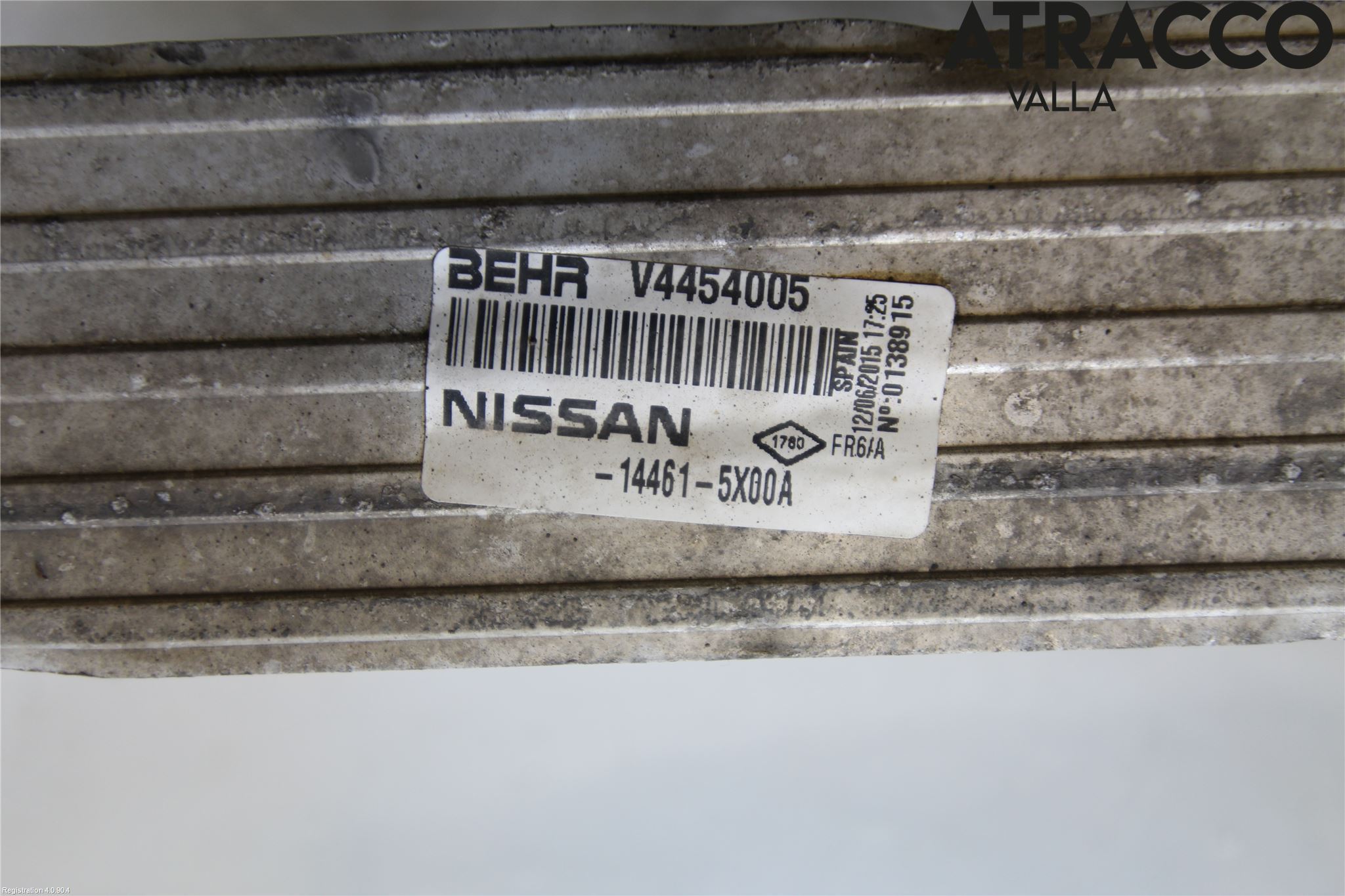 Nissan NAVARA 05-16 Laddluft-Intercooler Kyl