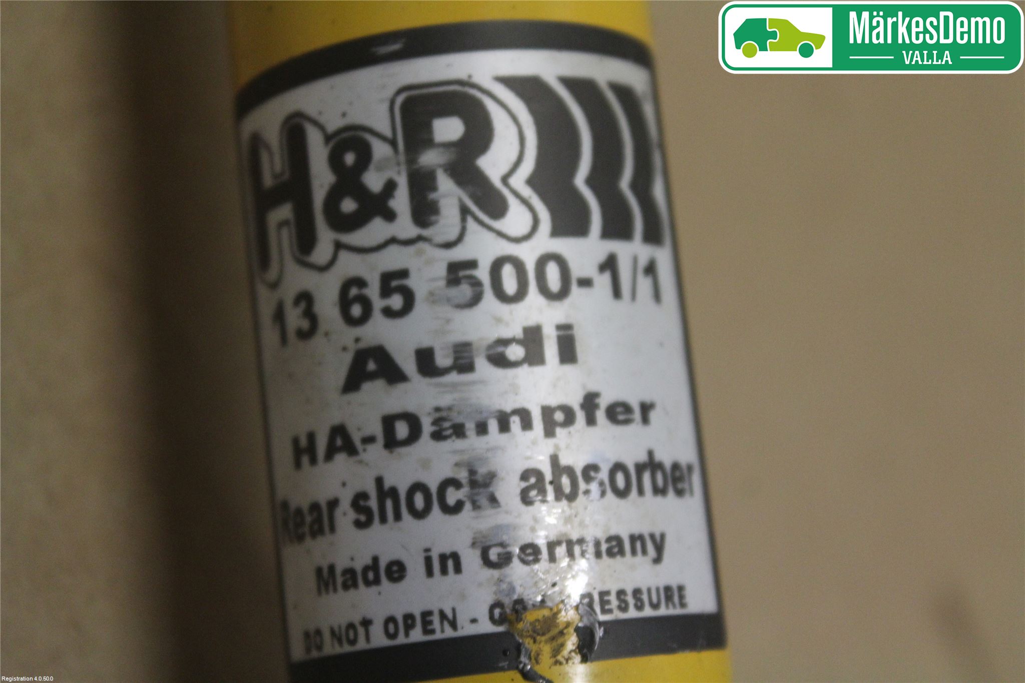 Audi A4/S4 08-11 Stötdämpare Bak