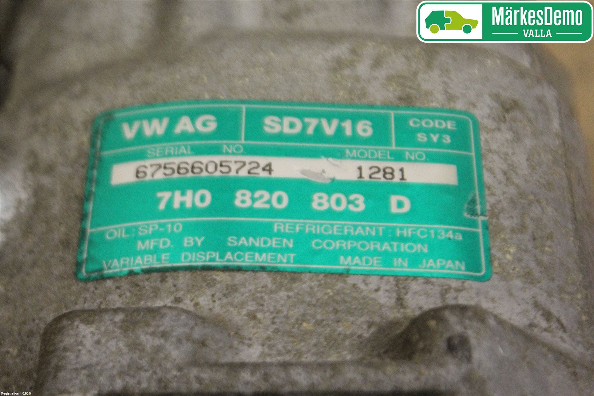 Volkswagen VW CADDY 04-10 Ac Kompressor