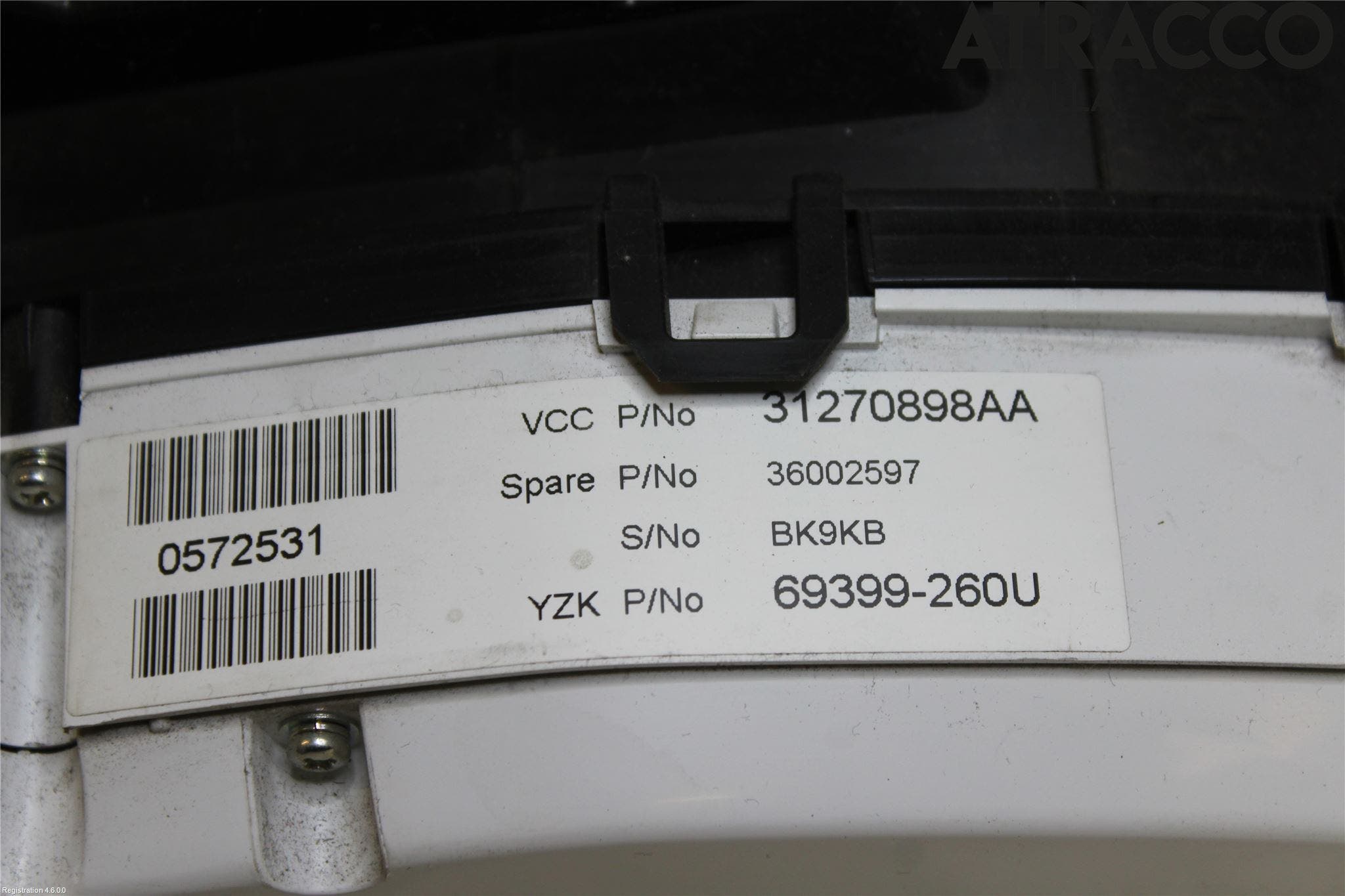 Volvo S60 11-13 Instrument Komb