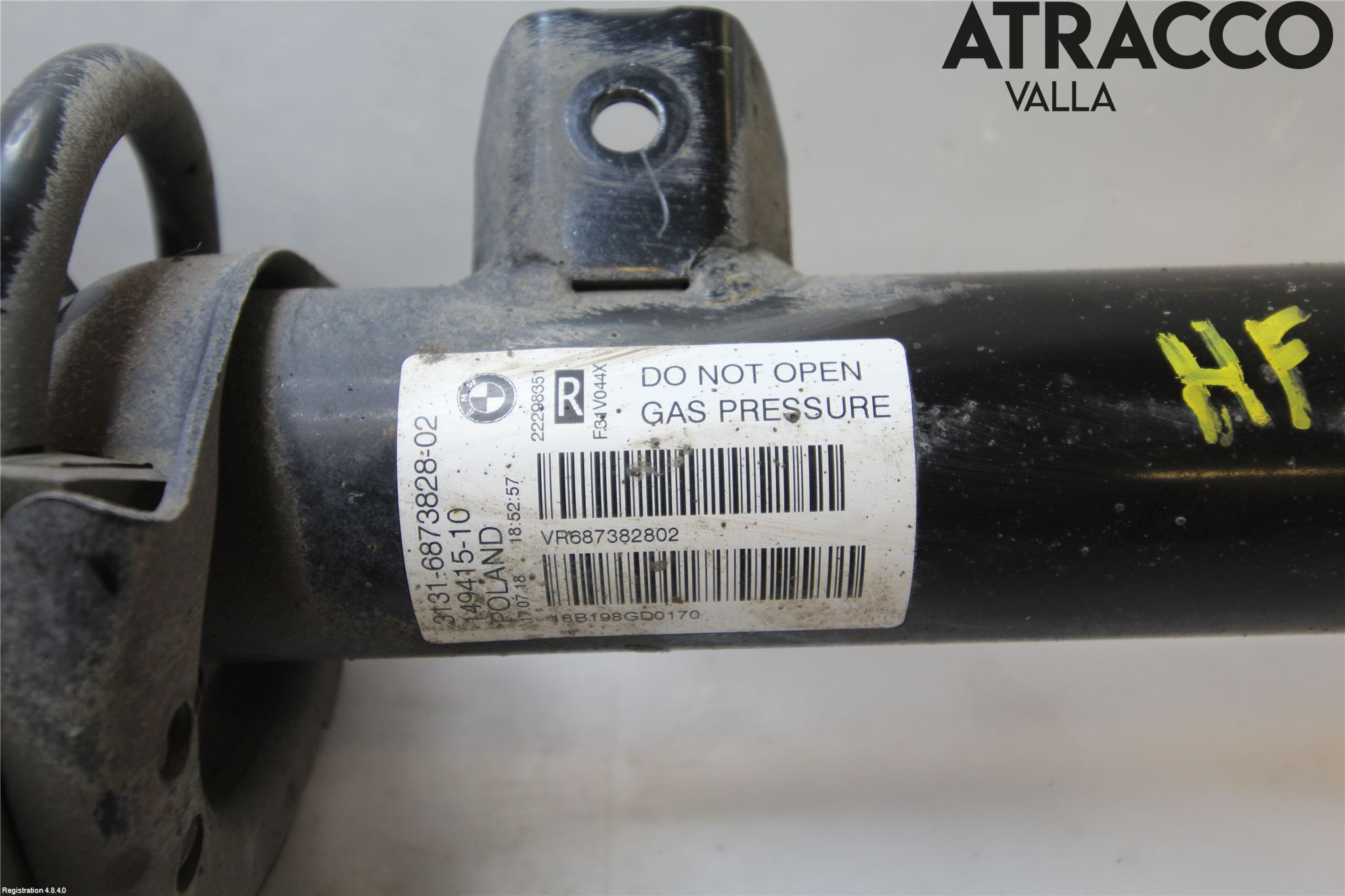 BMW 3 F30/F31/F80 12-19 Fjäderben Fram Höger