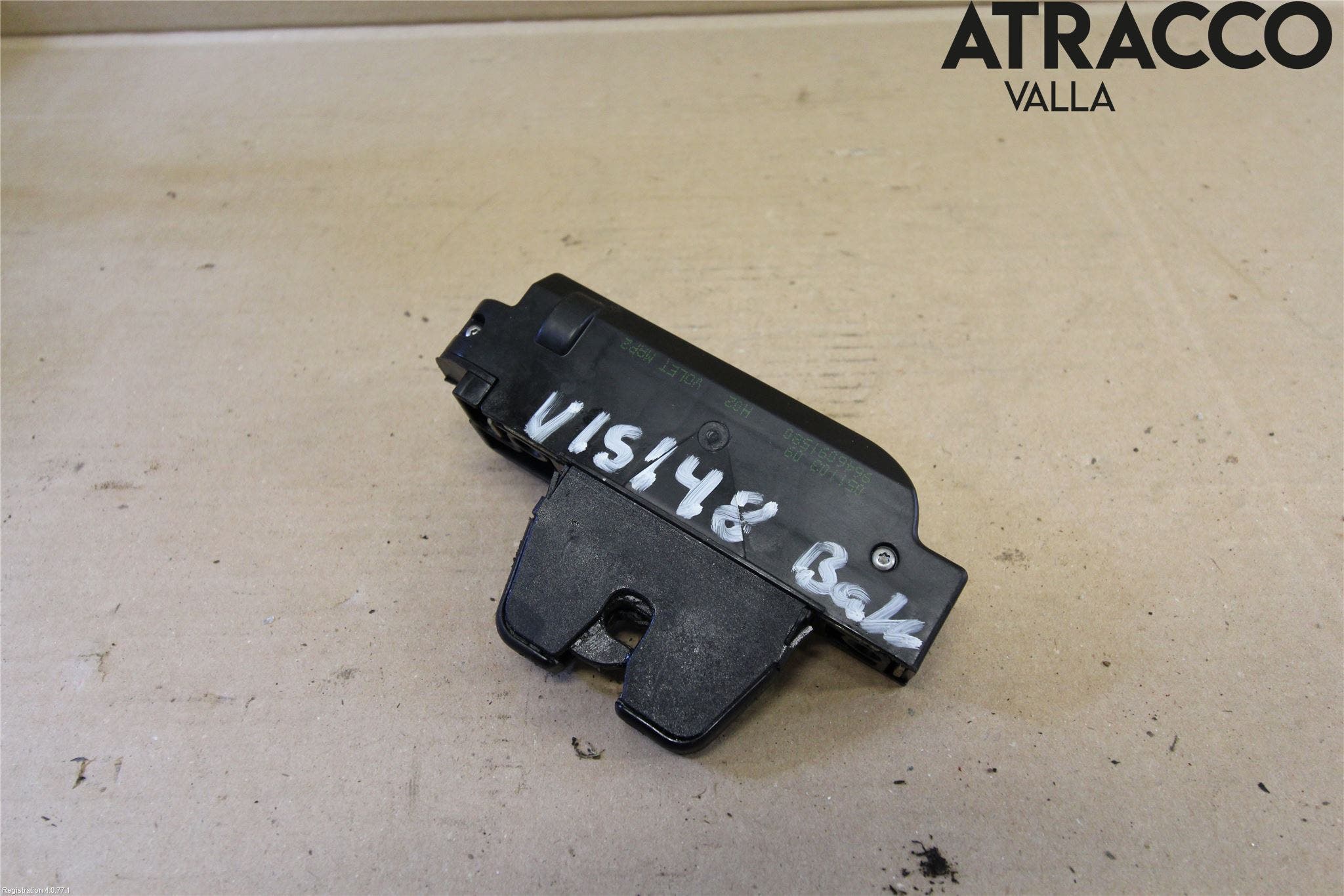 Peugeot 307 01-05 Låskista Baklucka