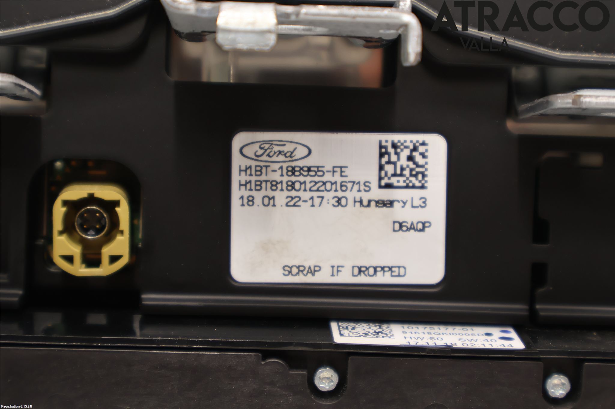 Ford ECOSPORT 17- Cd Radio - Multimediapanel