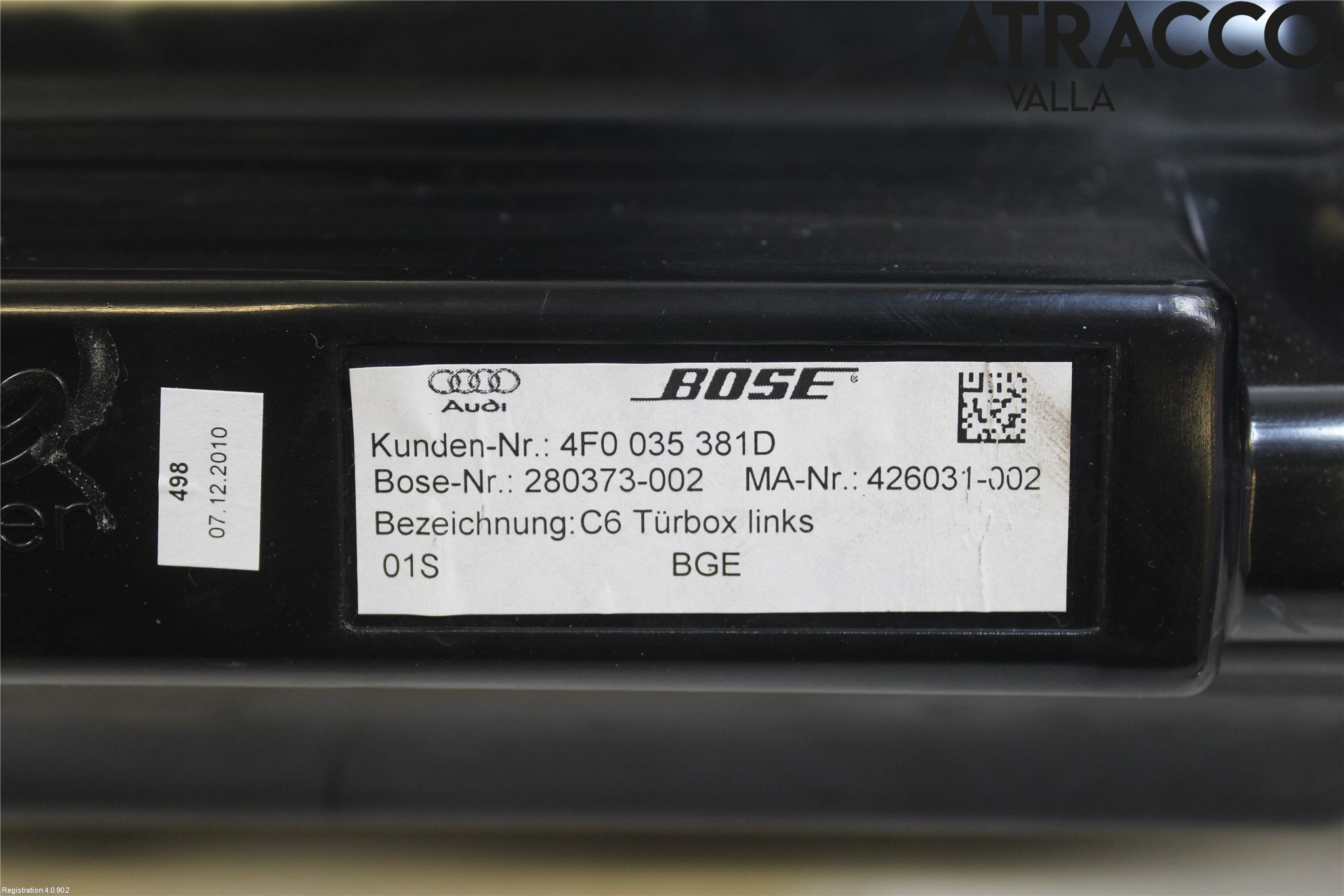 Audi A6/S6     05-11 Högtalare