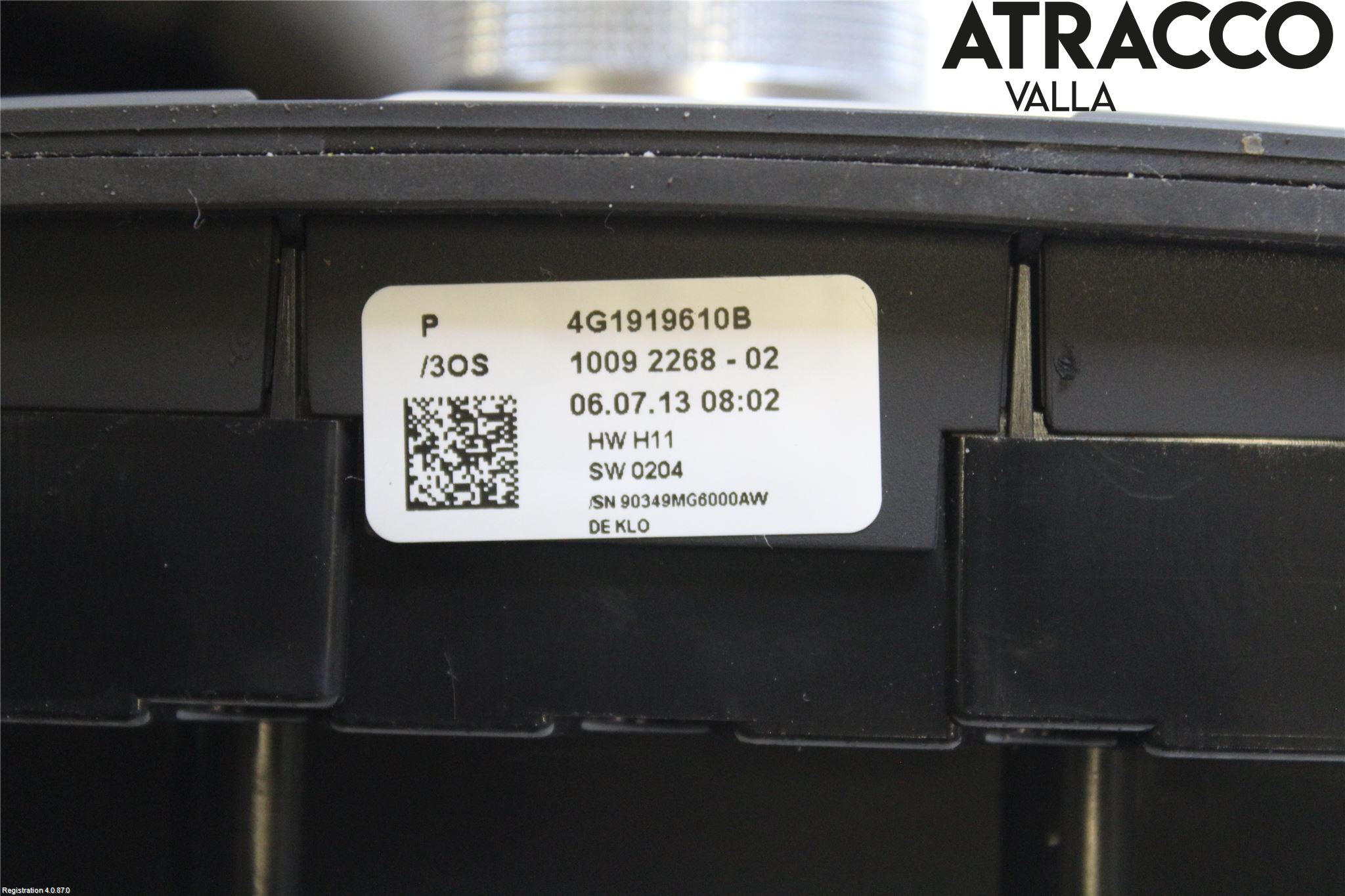 Audi A6/S6 4G 11-18 Cd Radio - Multimediapanel