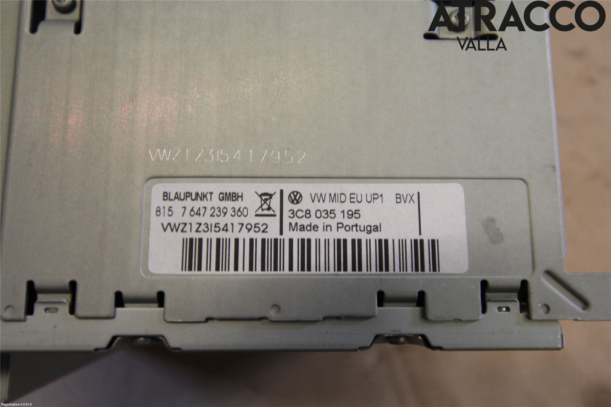 Volkswagen VW GOLF VI 09-13 Cd Radio - Multimediapanel