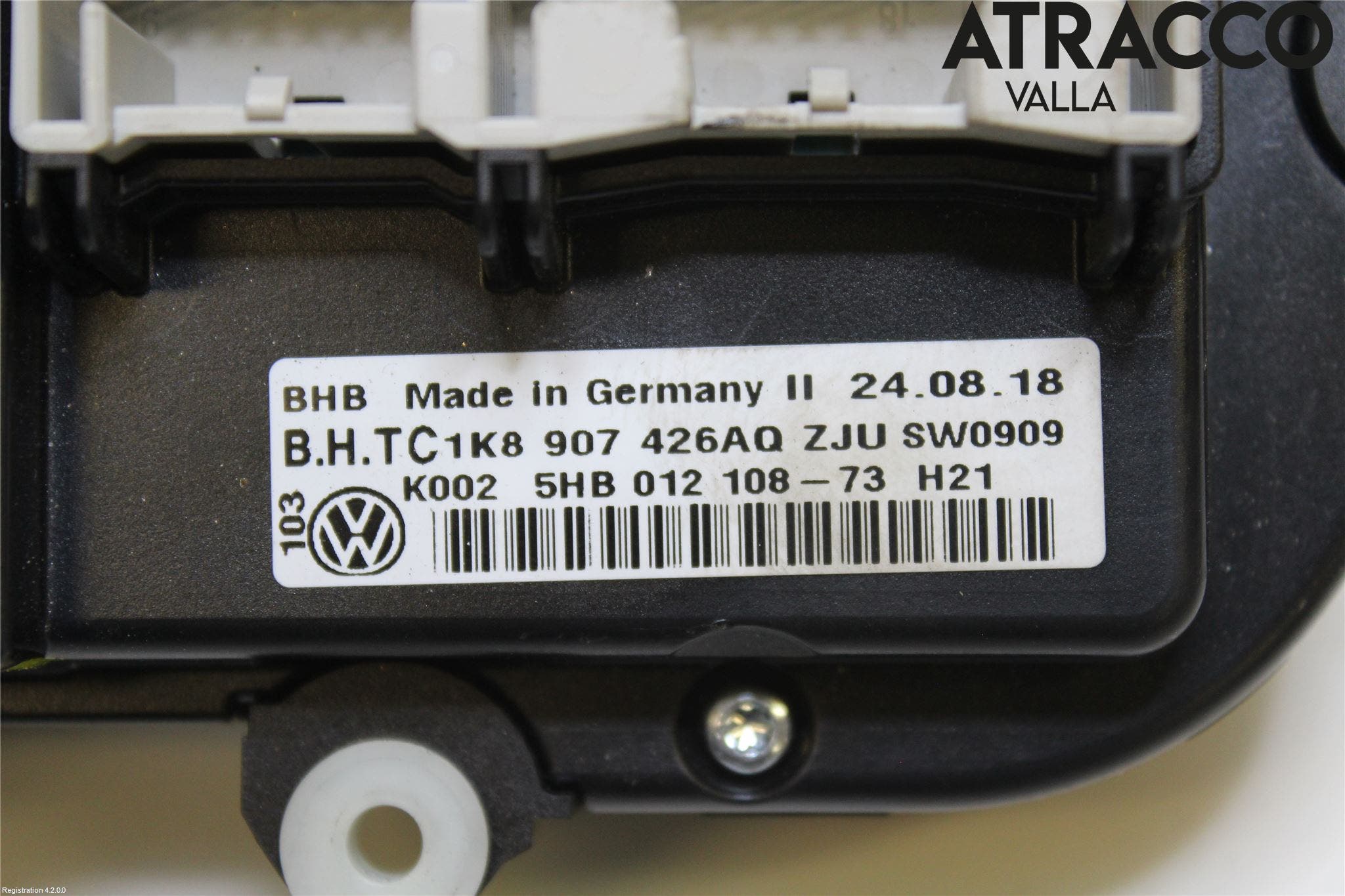 Volkswagen VW CADDY 16-20 Ac Styrenhet Ac Manöveren