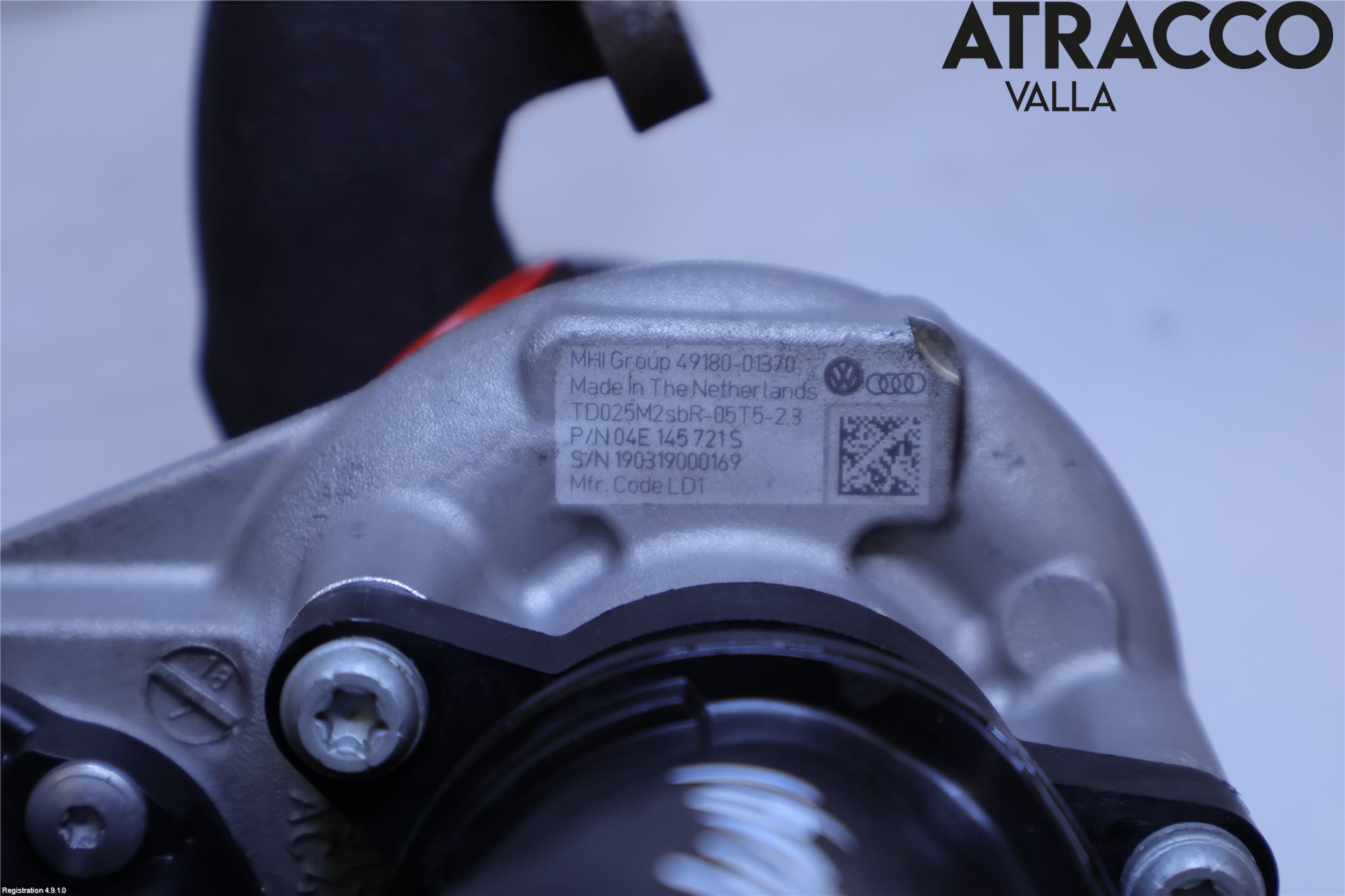 Volkswagen VW CADDY 16-20 Turboaggregat