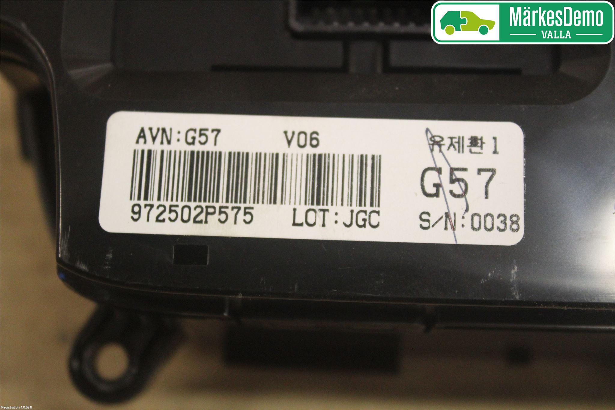 Kia SORENTO 10-14 Värmereglage