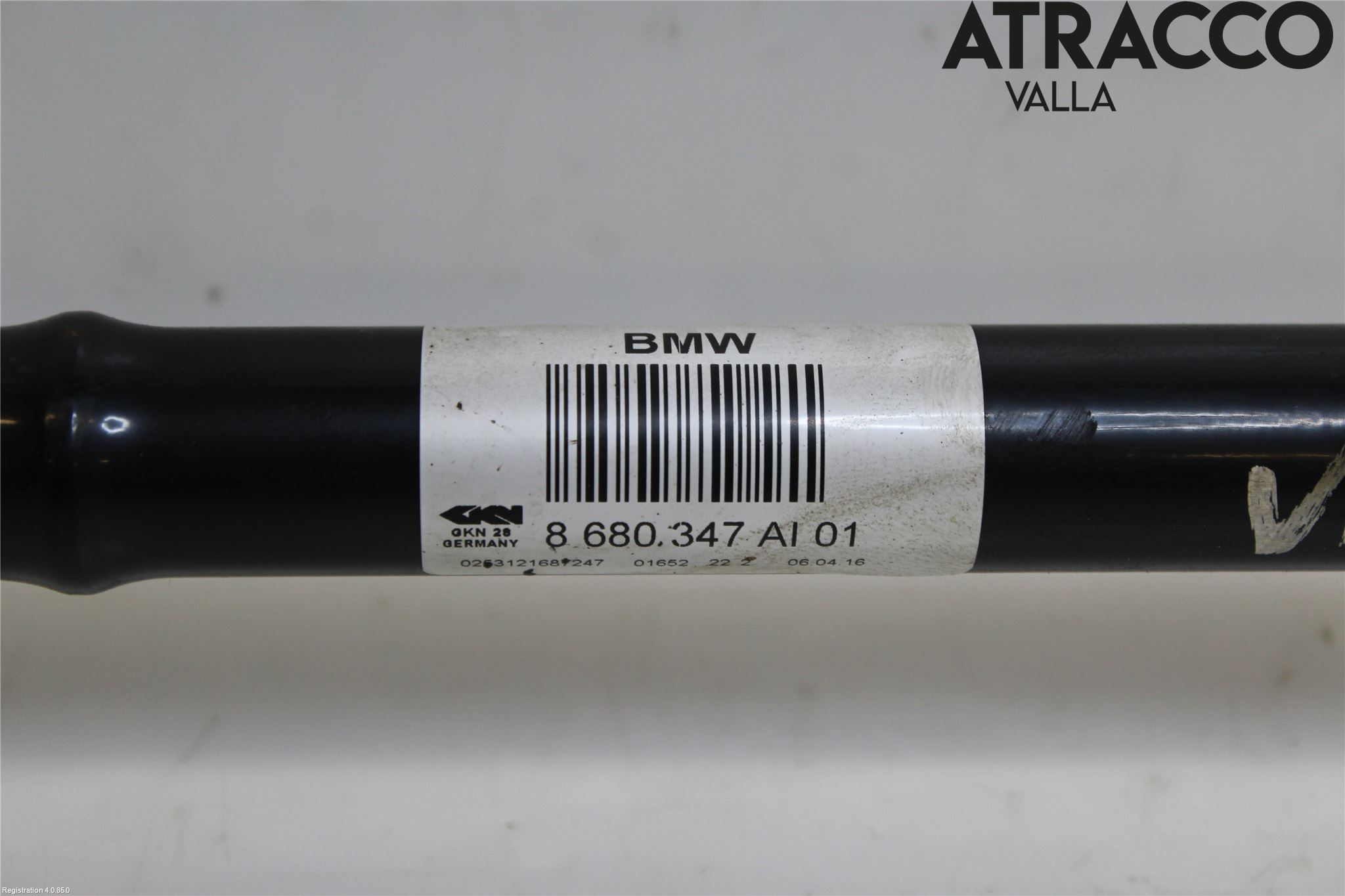 BMW 1 F20/F21 11-19 Drivaxel Bak Vänster