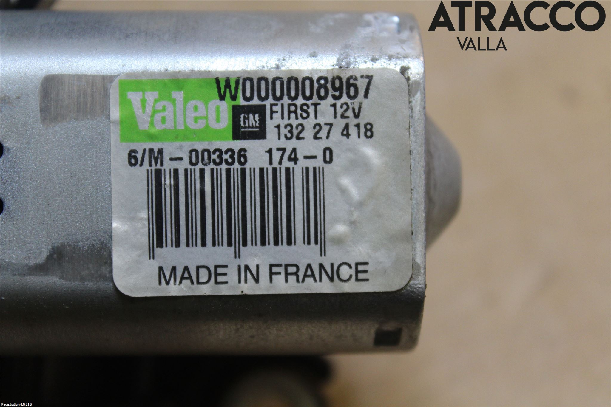 Opel INSIGNIA 09-16 Torkarmotor Baklucka