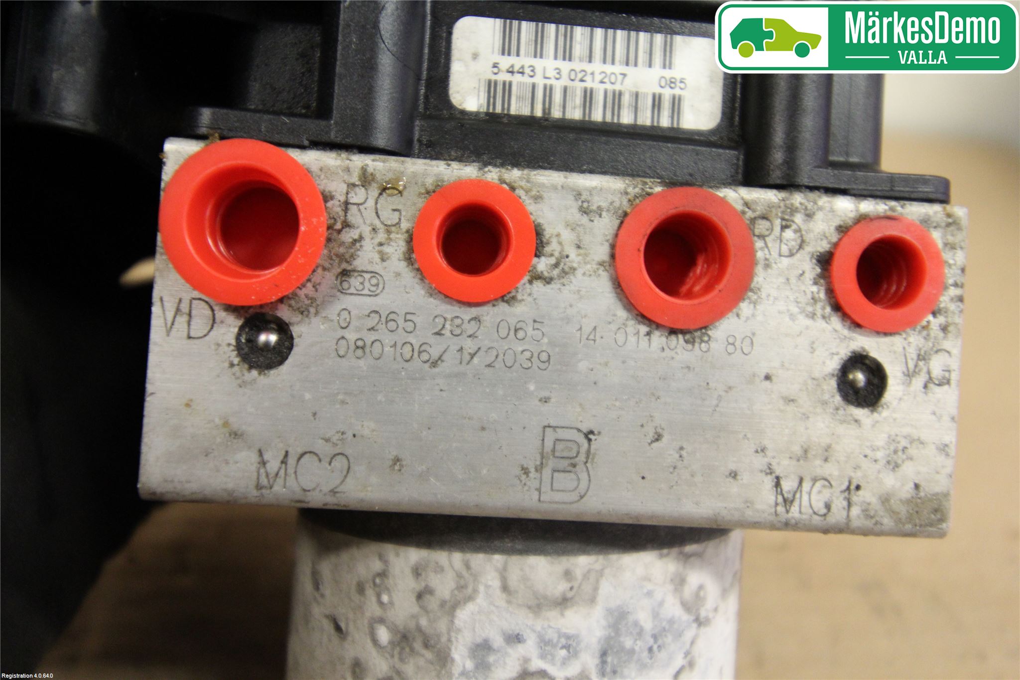 Peugeot EXPERT 07-14 Abs Hydraulaggregat