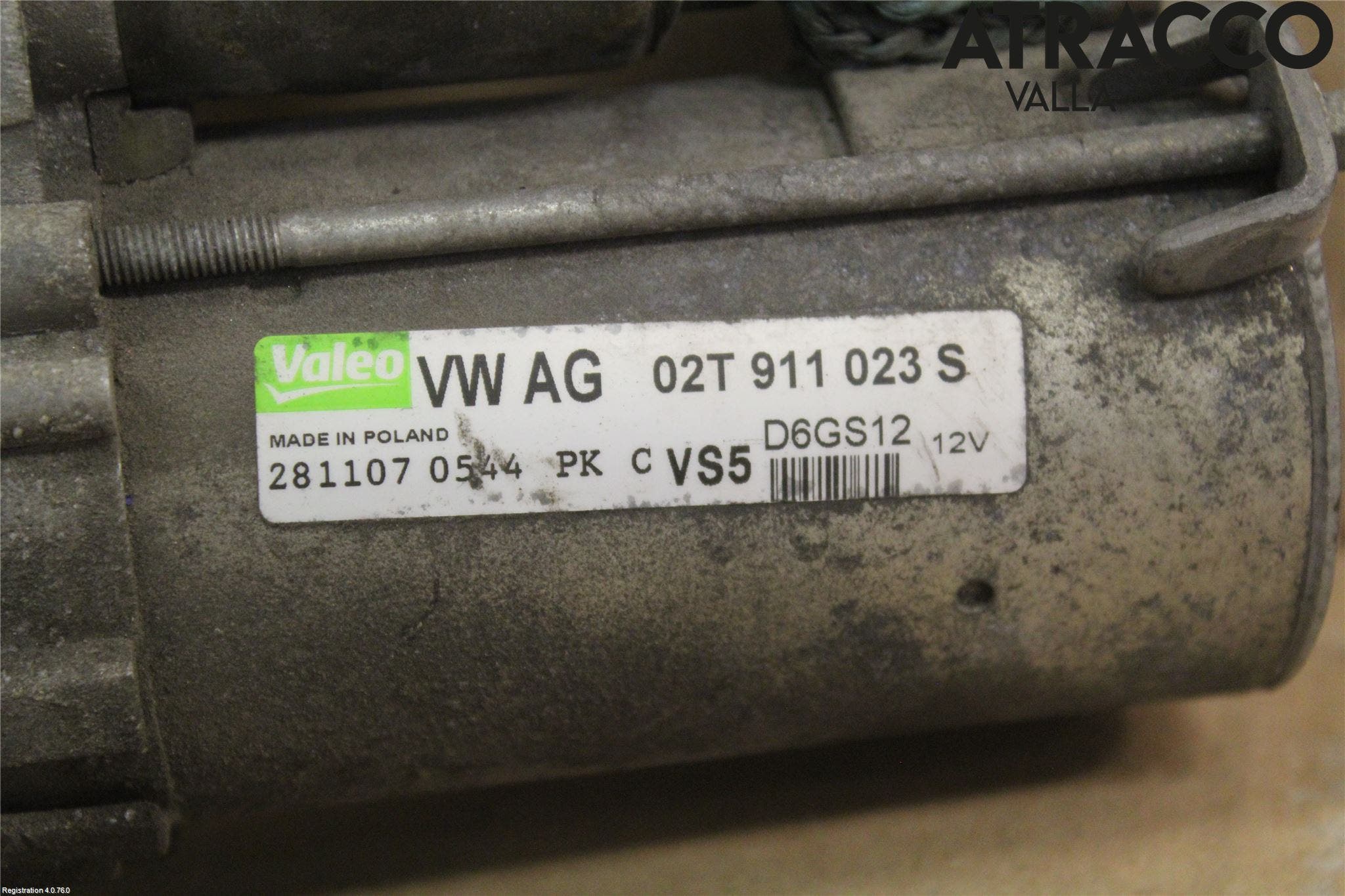 Skoda FABIA 07-14 Startmotor