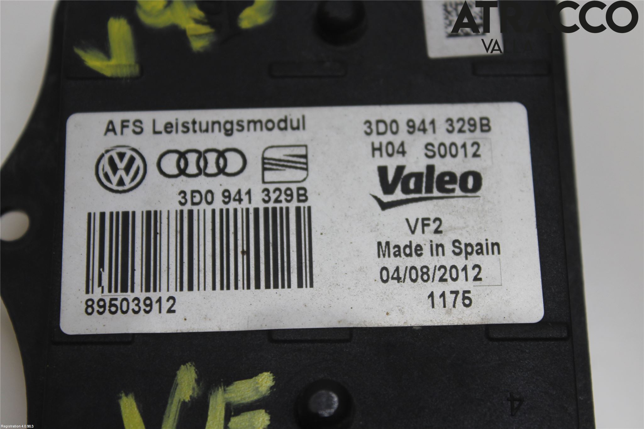 Volkswagen VW PASSAT 11-14 Styrenhet Strålkastare