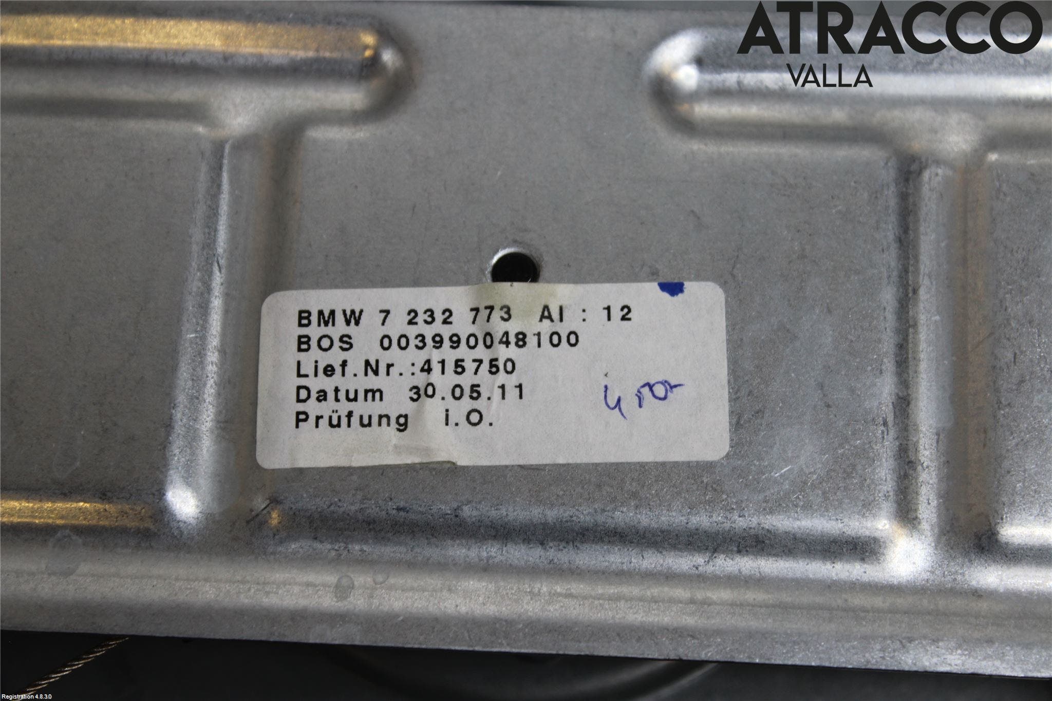 BMW 5 F10/F11/F18 09-17 Insynskydd