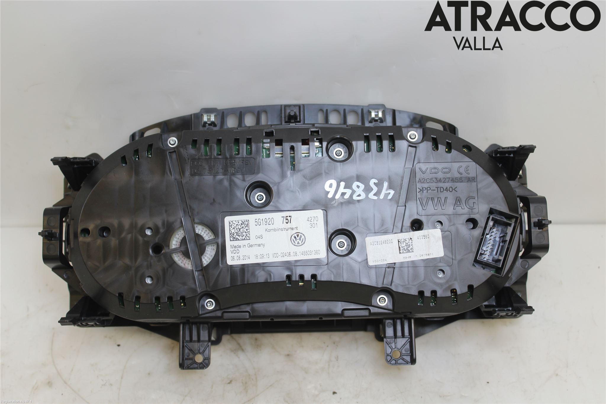 Volkswagen VW GOLF / E-GOLF VII 13-20 Instrument Komb