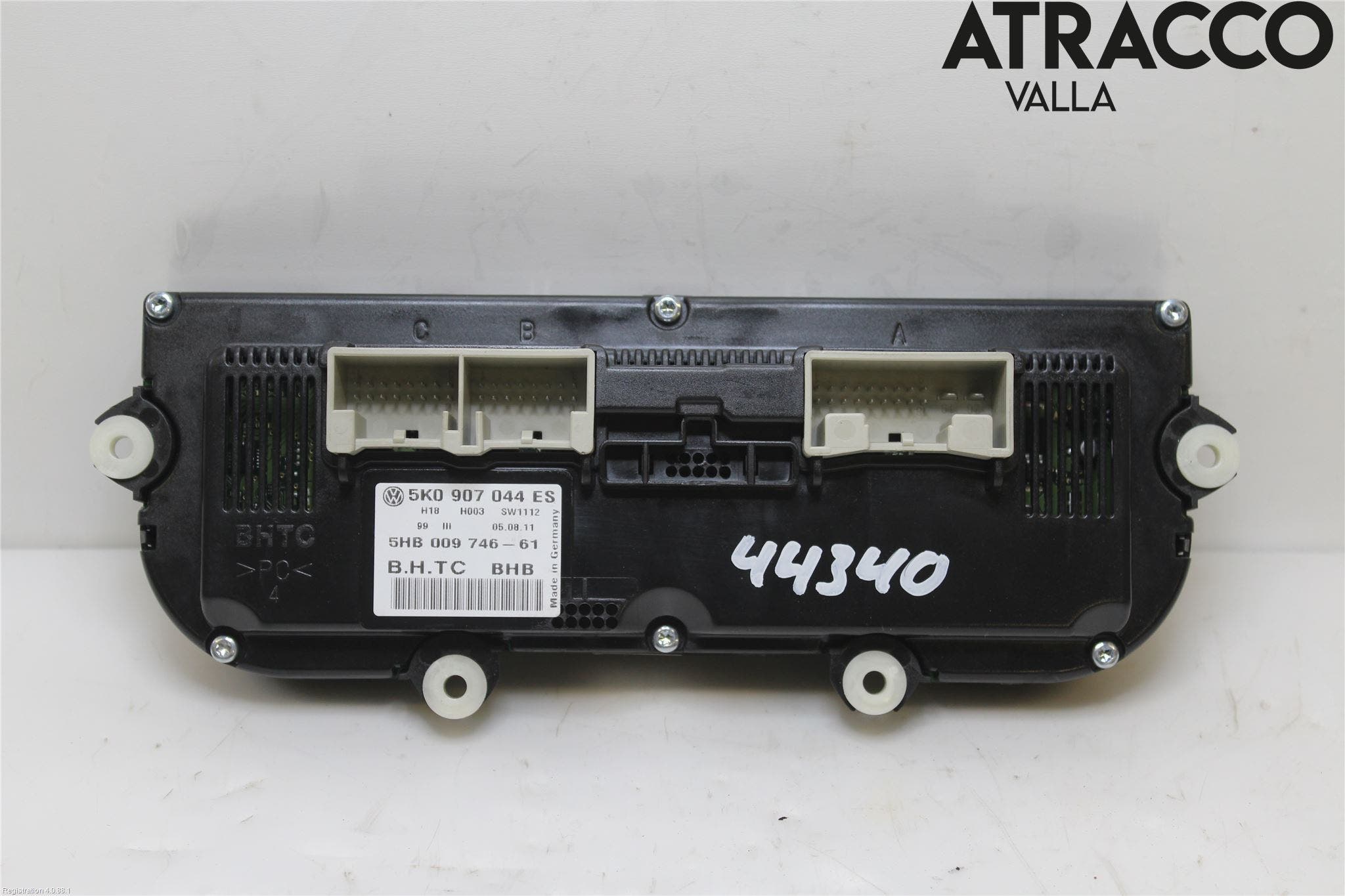 Volkswagen VW GOLF VI 09-13 Ac Styrenhet Ac Manöveren