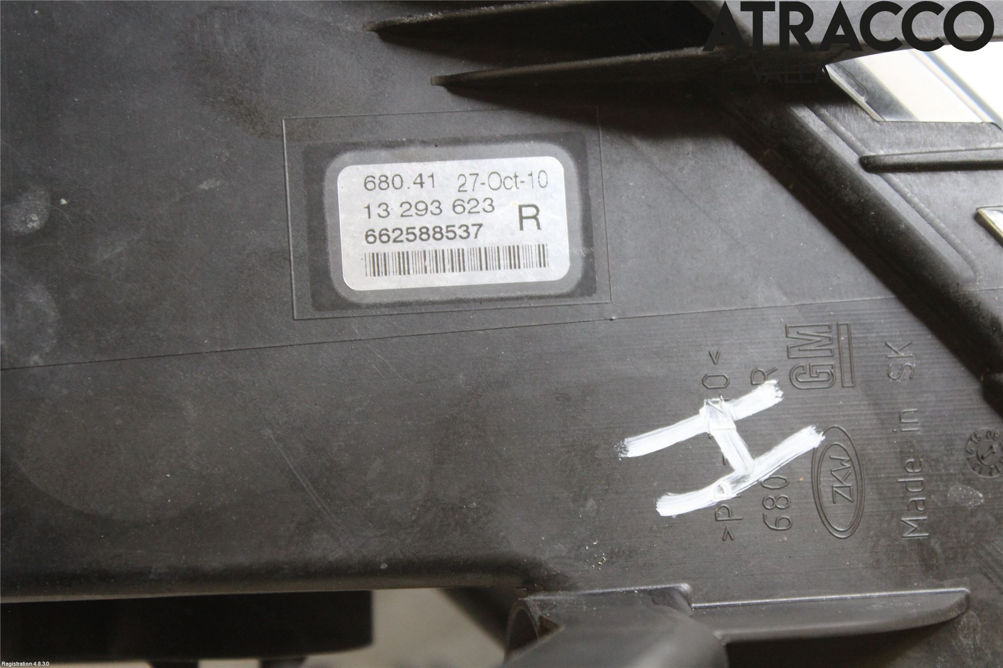 Opel ASTRA J 10-15 Dimljus-Varselljus Fram