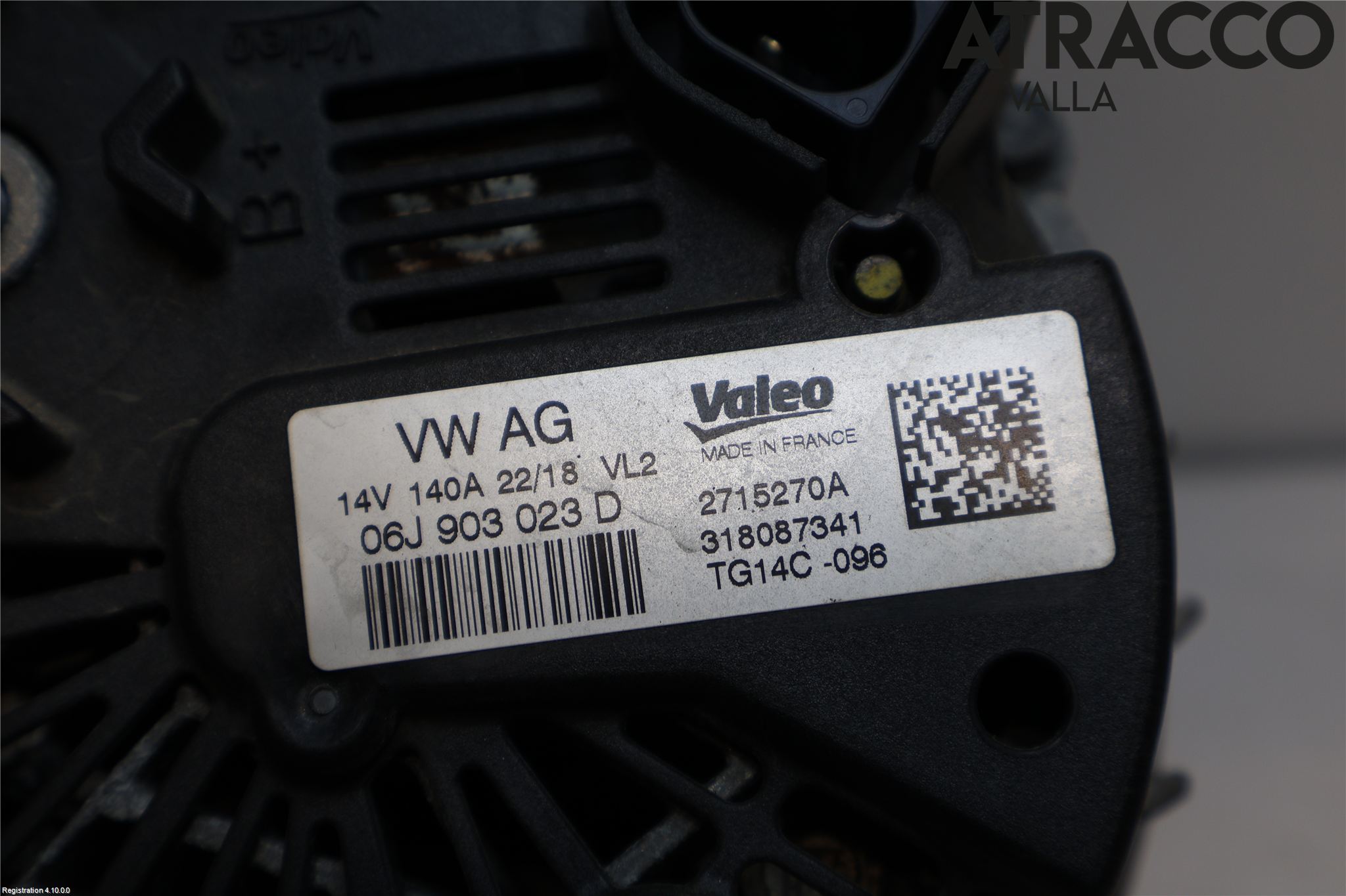 Volkswagen VW GOLF / E-GOLF VII 13-20 Generator