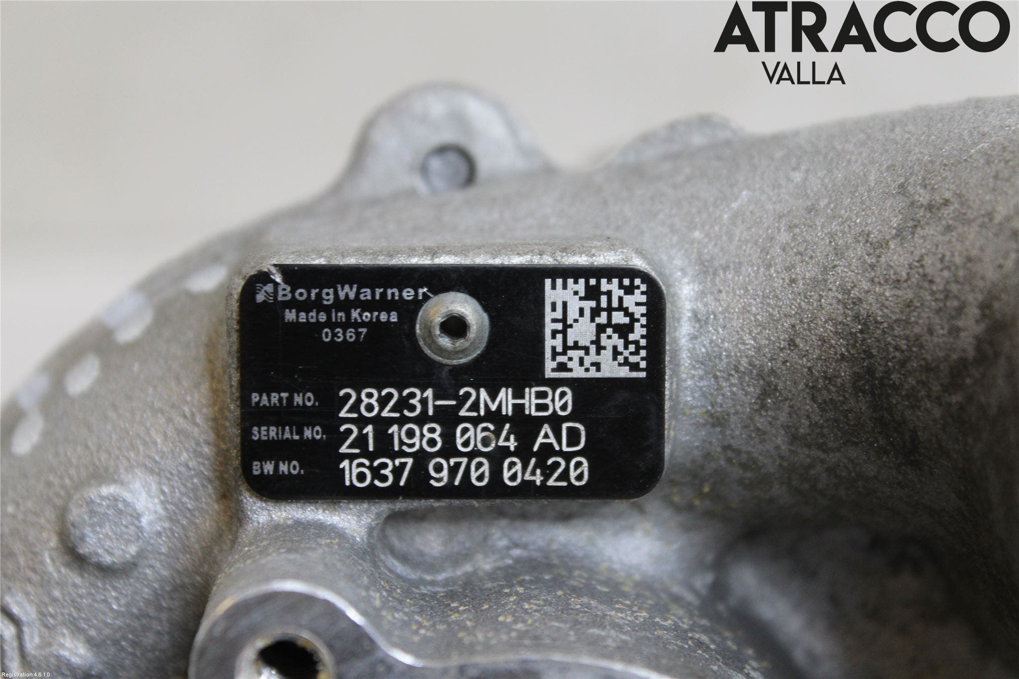 Hyundai TUCSON 05- Turboaggregat