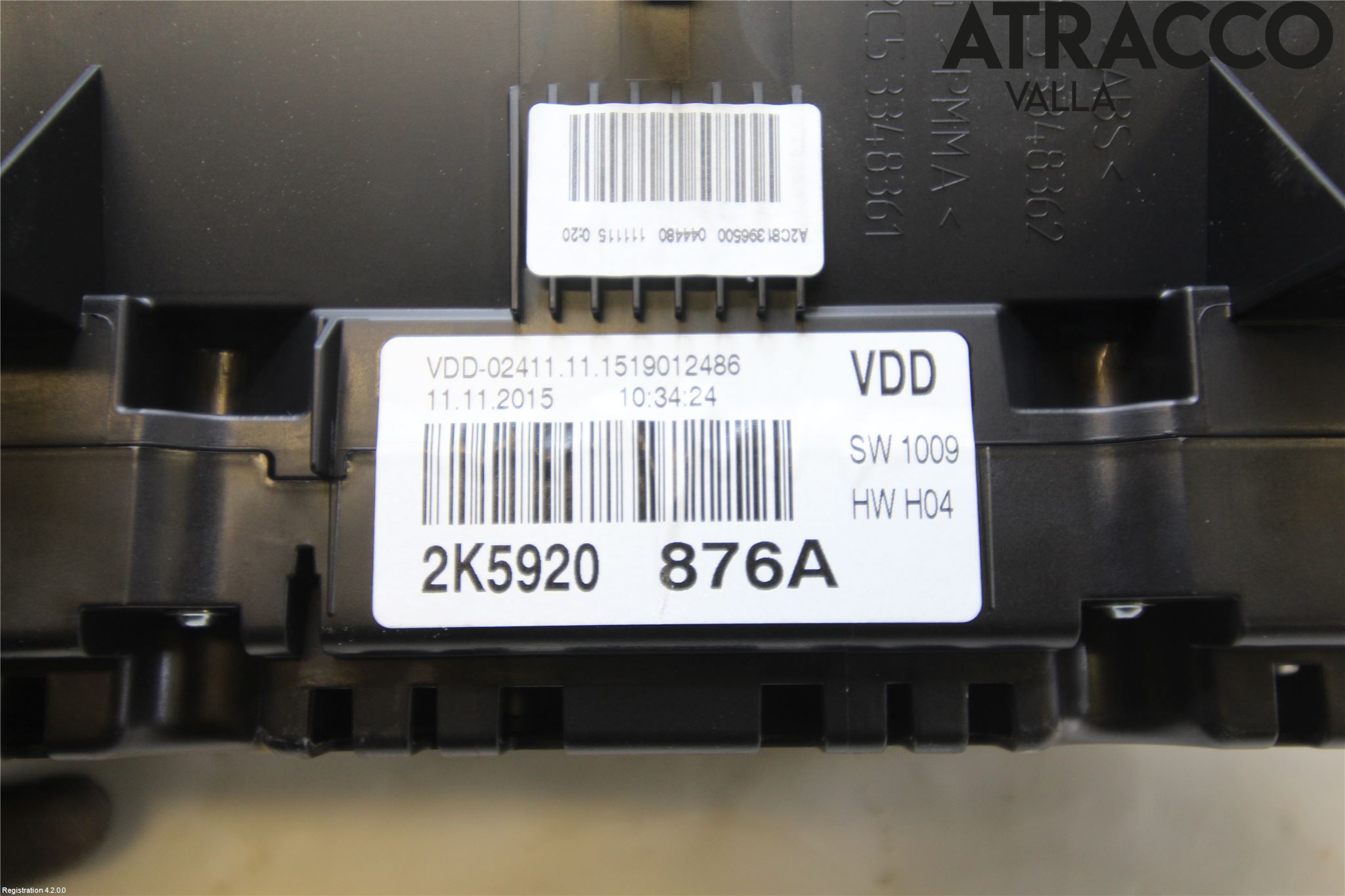 Volkswagen VW CADDY 16-20 Instrument Komb