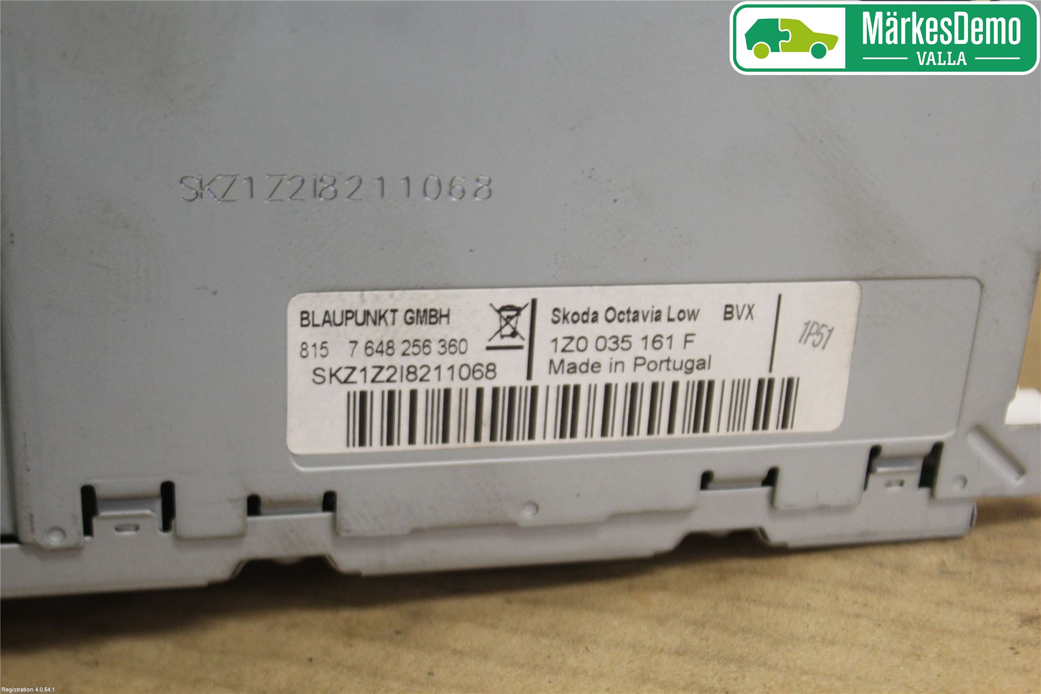 Skoda OCTAVIA (1Z) 05-13 Radio-Stereo Förstärkare
