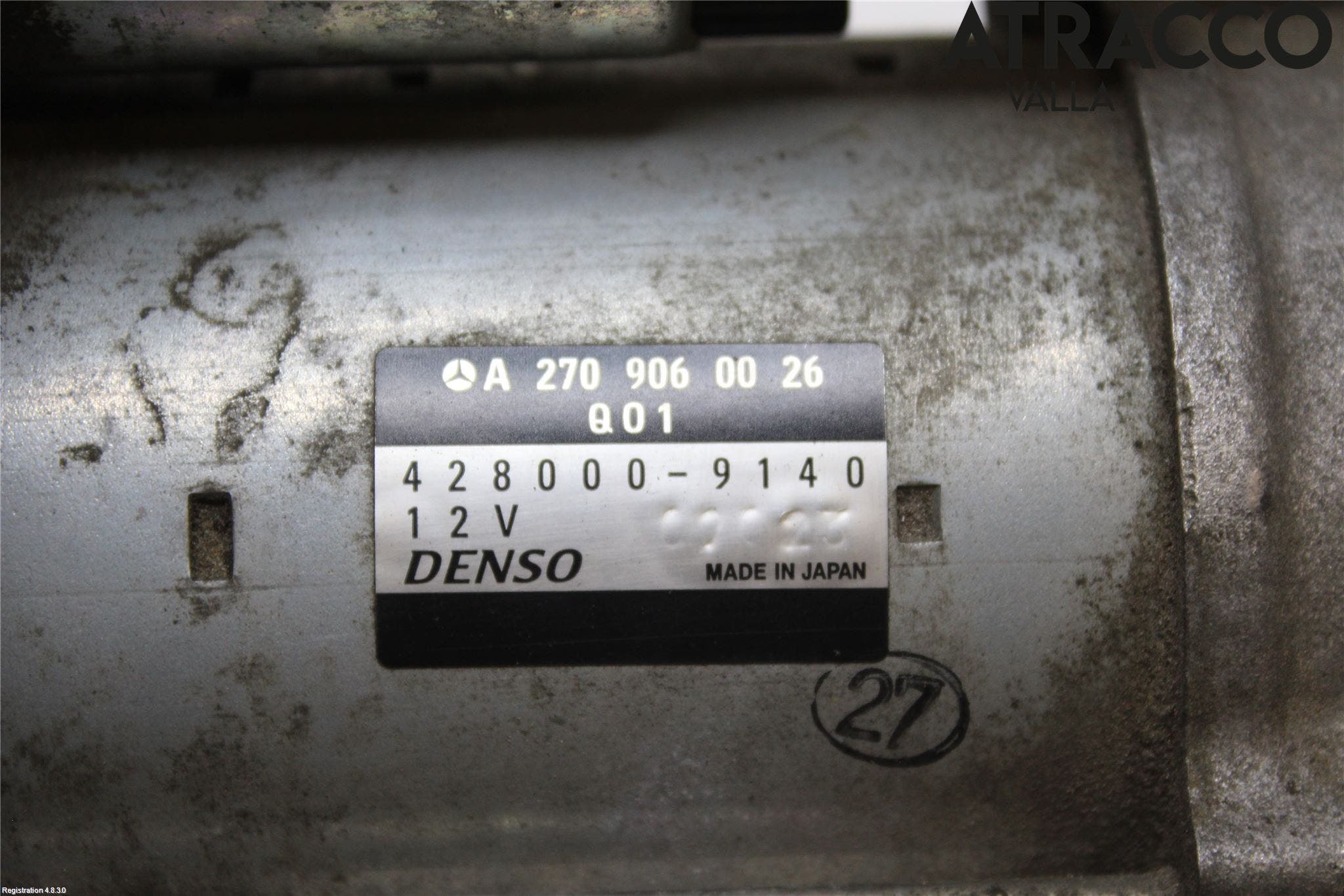 Mercedes-Benz MB A-KLASS (W176) 13-18 Startmotor Diesel