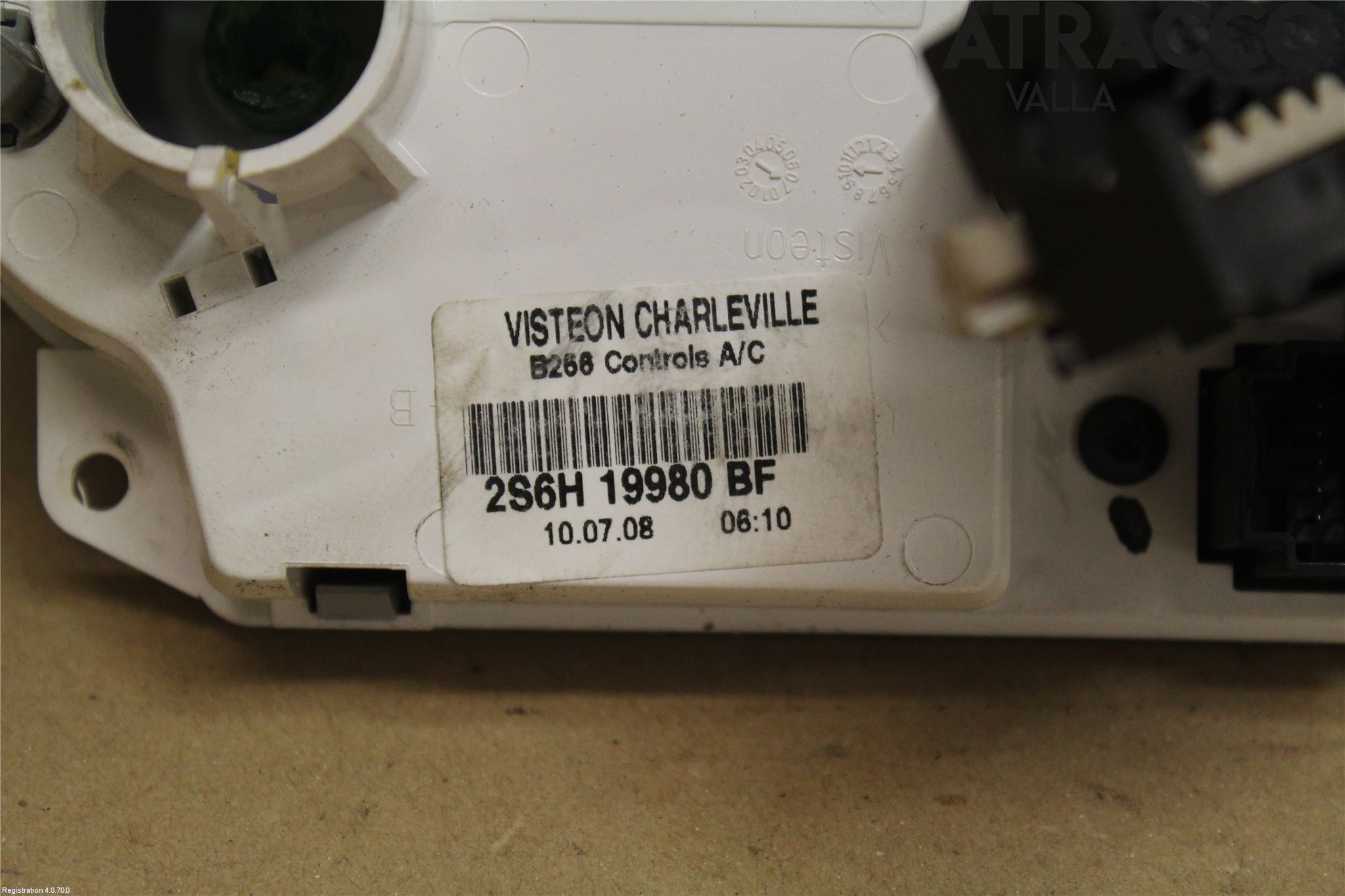 Ford FUSION Ac Styrenhet Ac Manöveren