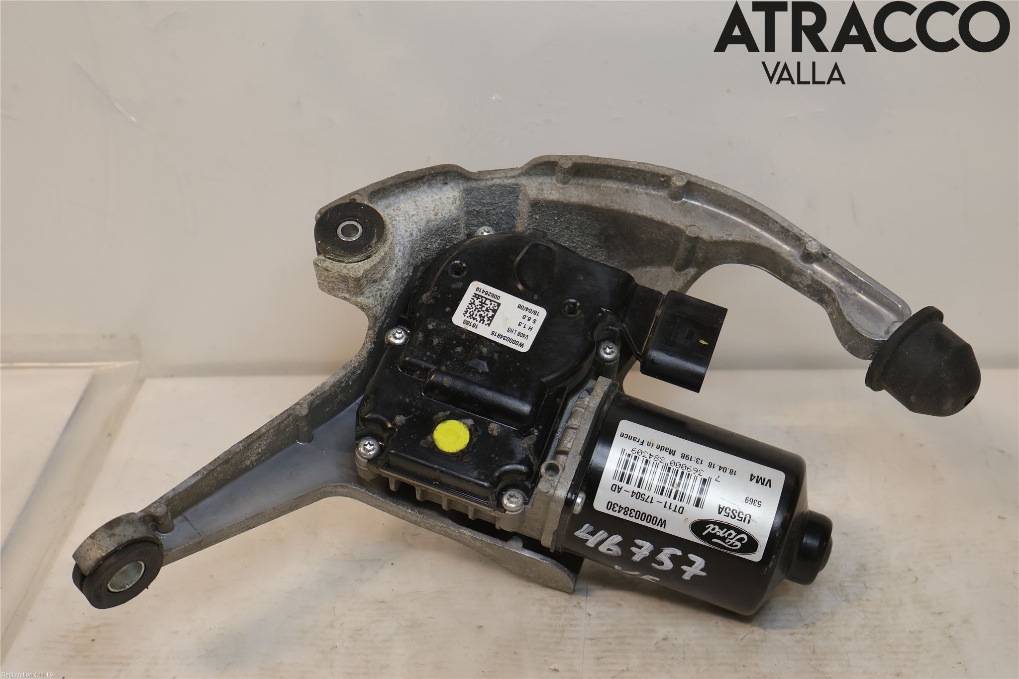 Ford TRANSIT/TOURNEO CONNECT 13-22 Torkarmotor Vindruta