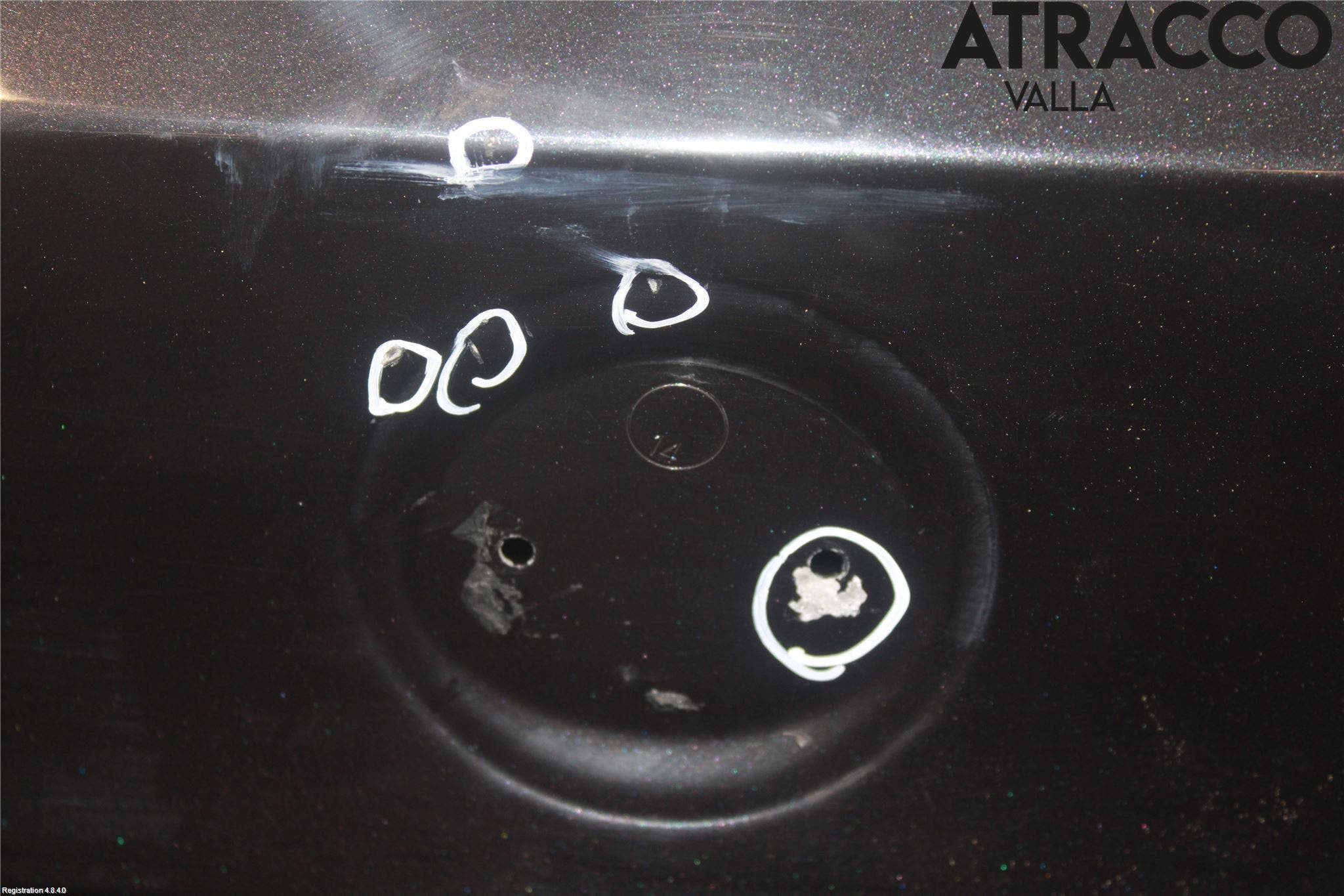 BMW 5 F10/F11/F18 09-17 Baklucka Nedre