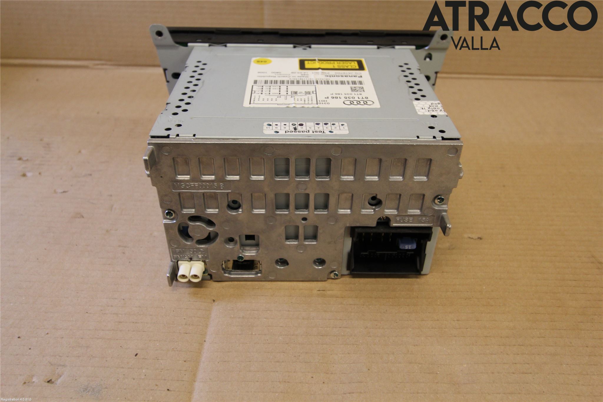 Audi A4/S4 08-11 Cd Radio - Multimediapanel