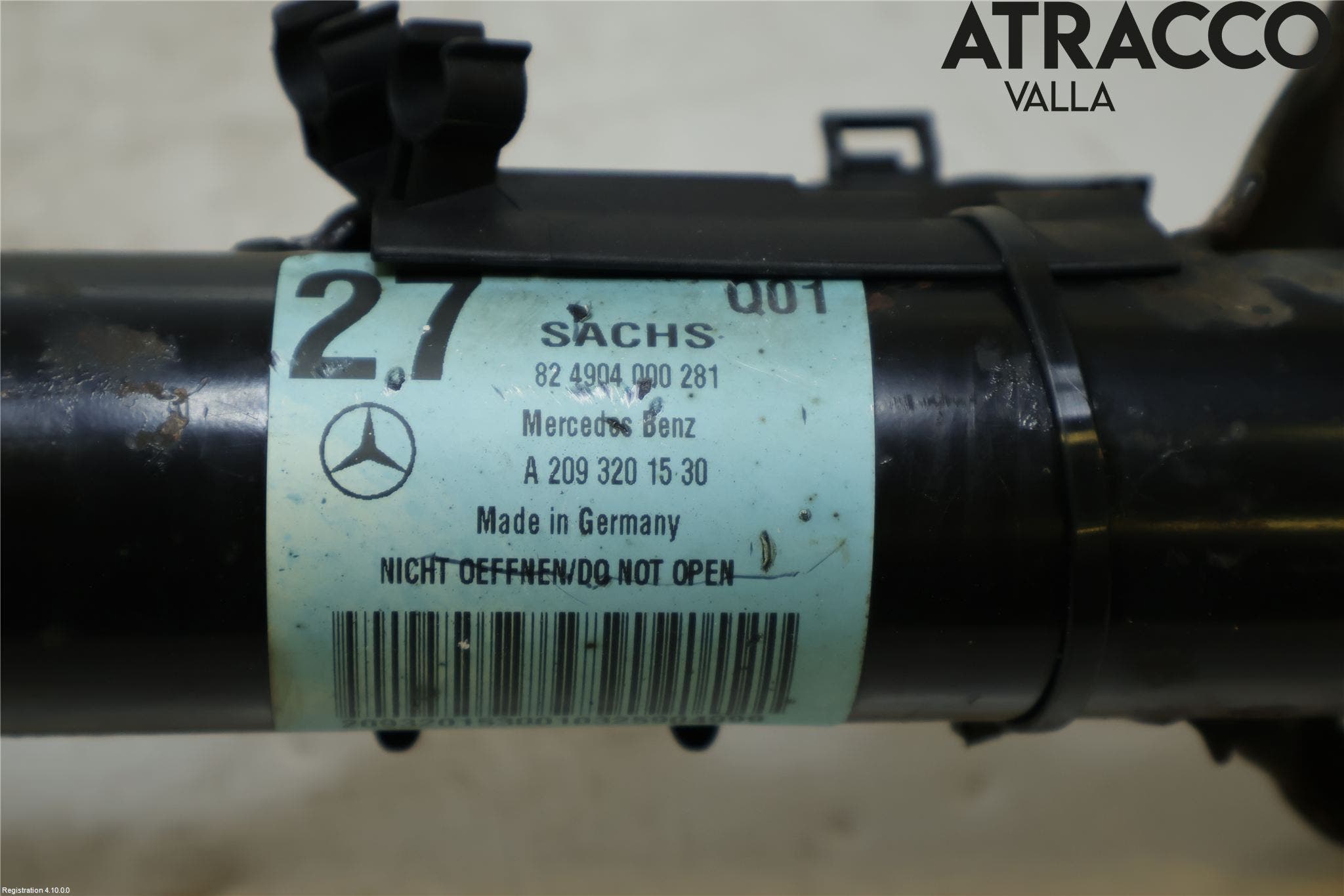 Mercedes-Benz MB CLK (C209) 02-09 Fjäderben Fram Vänster