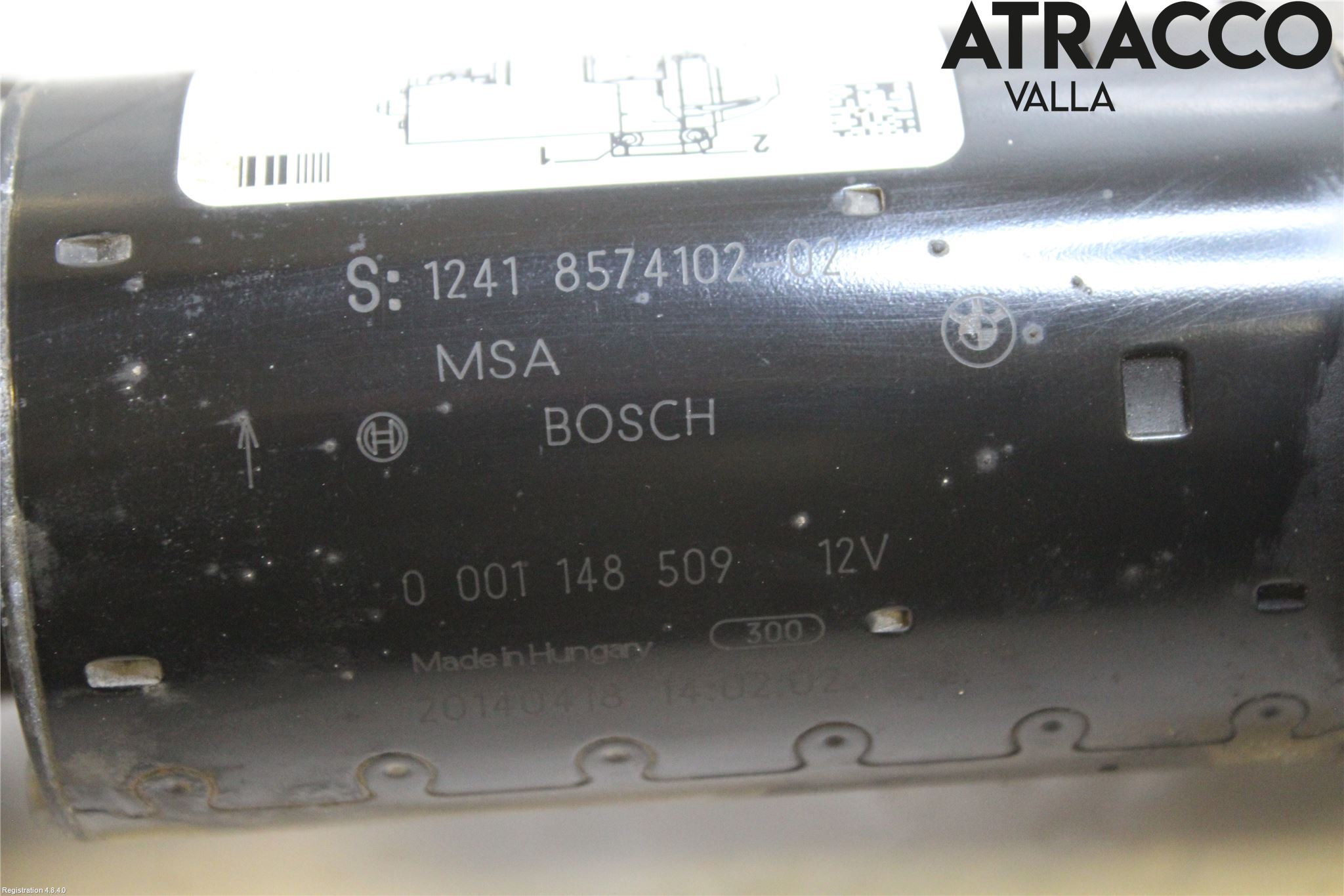 BMW 5 F10/F11/F18 09-17 Startmotor Diesel