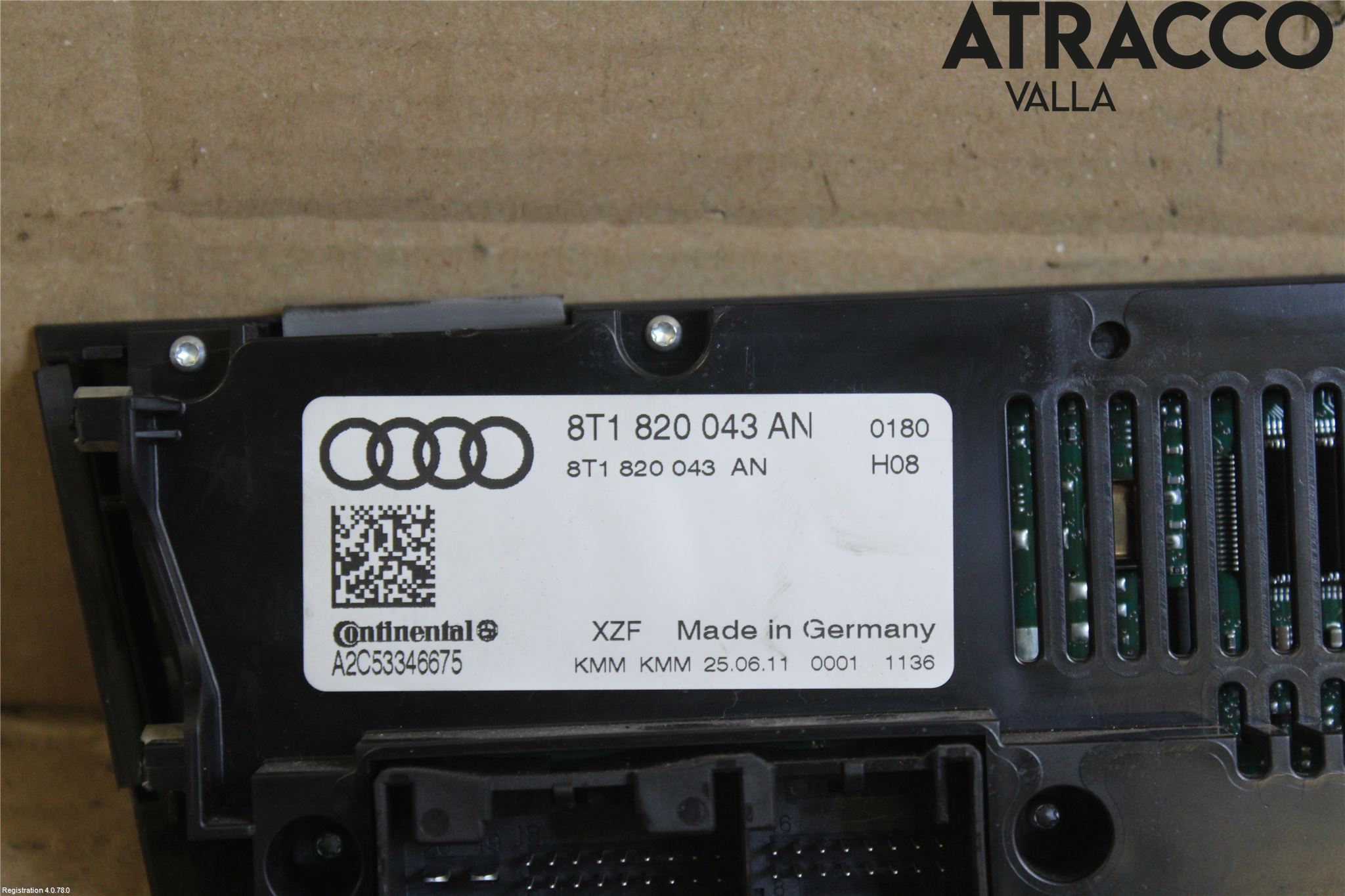 Audi A5 07-16 Ac Styrenhet Ac Manöveren