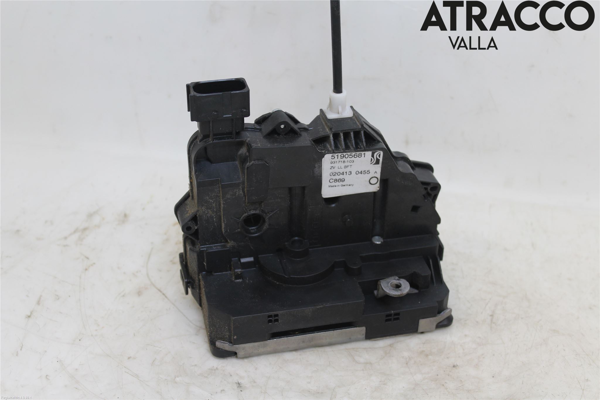 Fiat PUNTO 00-18 Låskista-Dörrlås