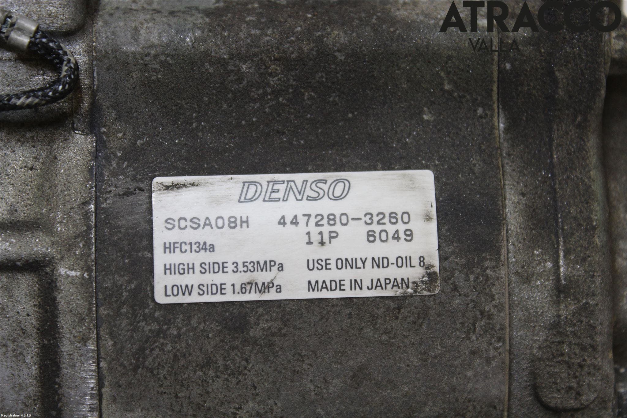 Subaru LEGACY 10-14 Ac Kompressor