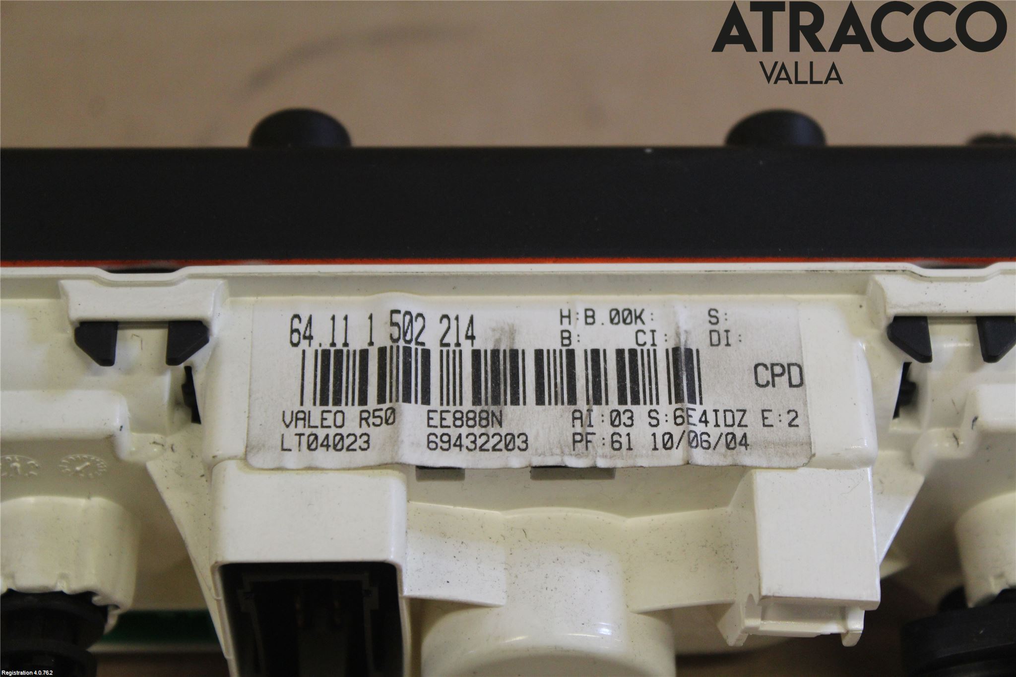 Mini COUPE R50/53 01-06 Värmereglage