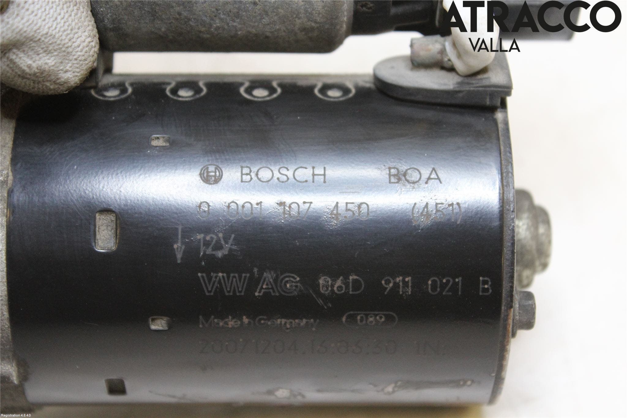 Audi A4/S4 08-11 Startmotor