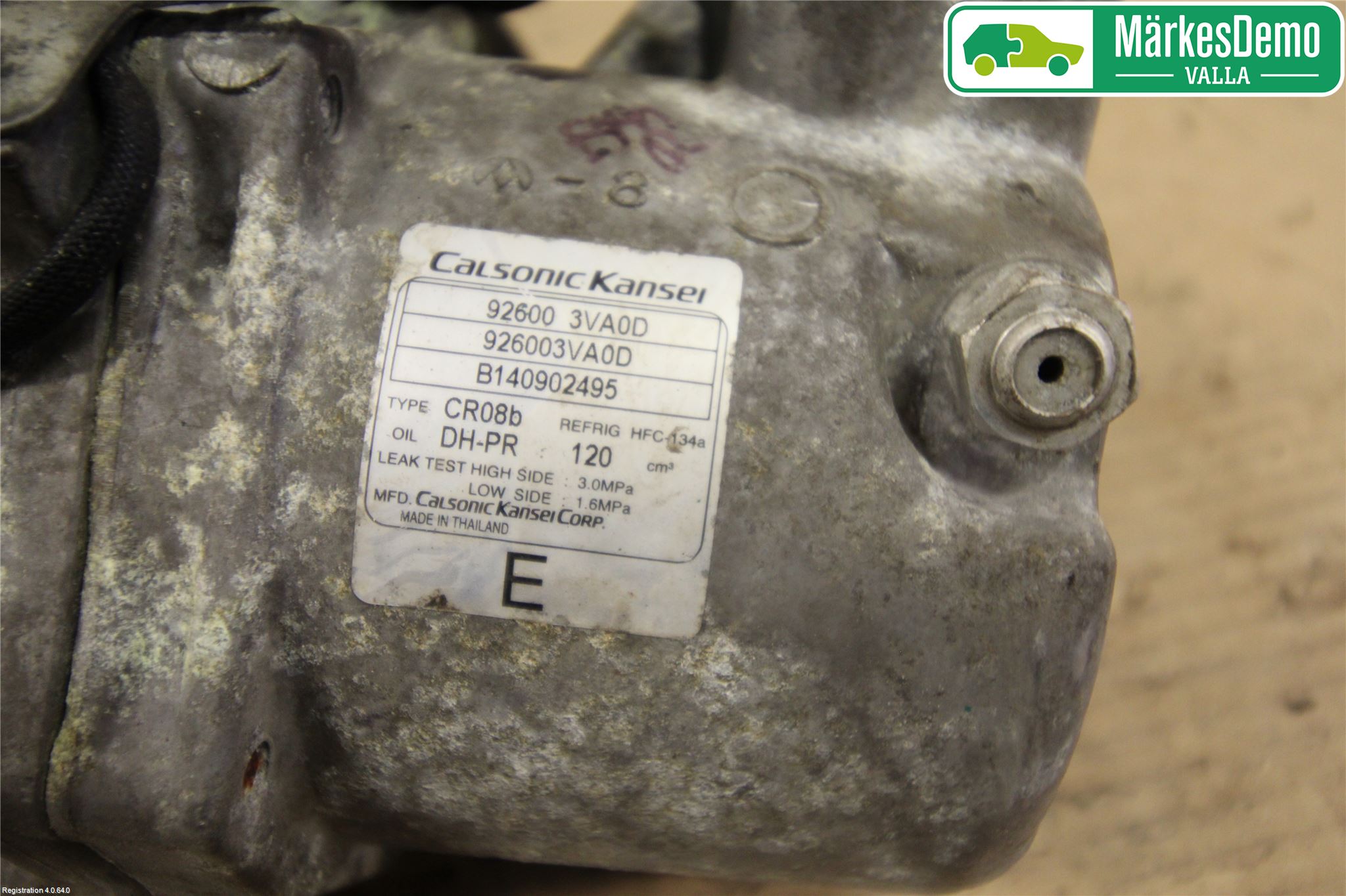 Nissan MICRA 11-16 Ac Kompressor