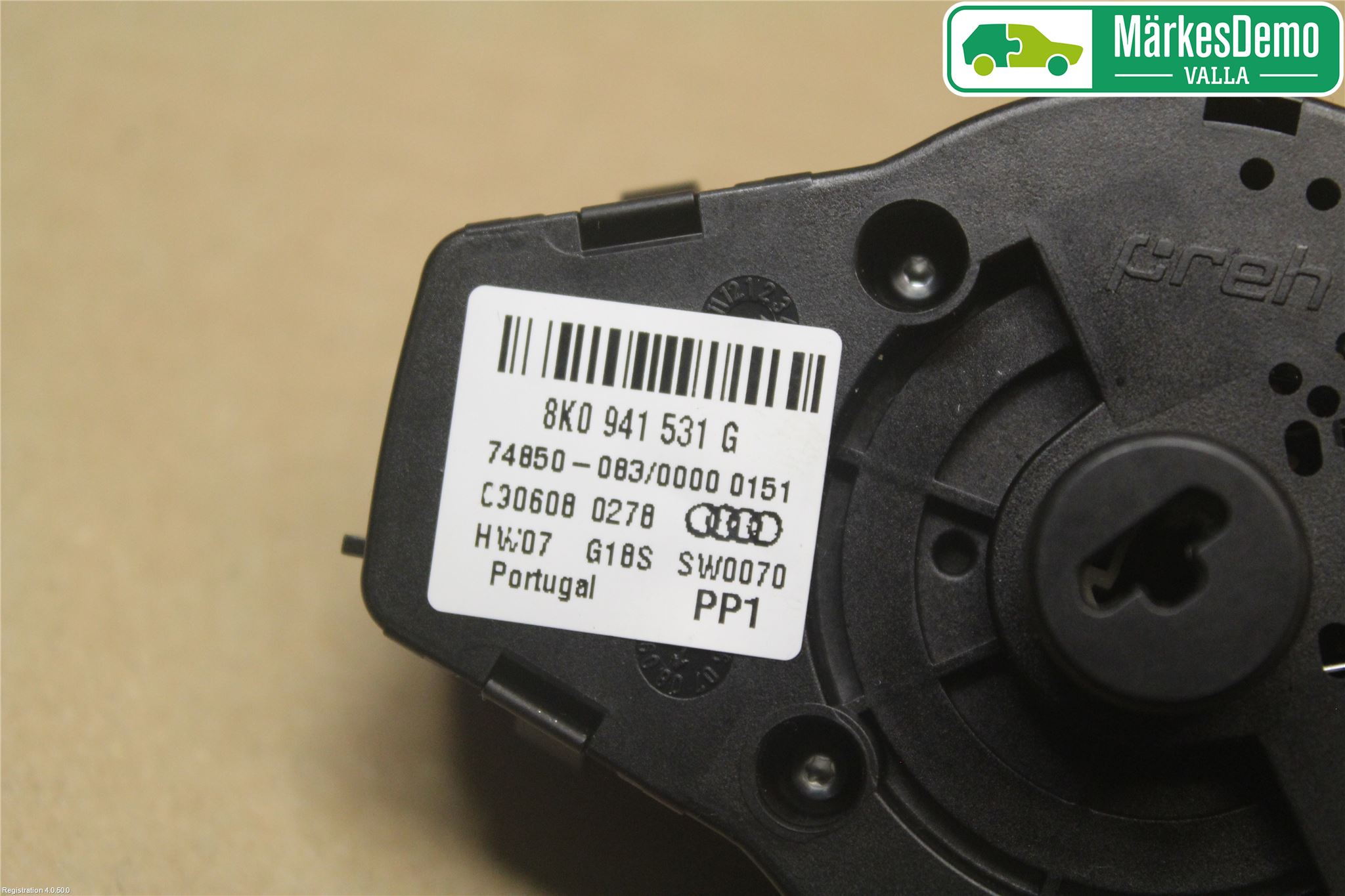 Audi A4/S4 08-11 Strömställare Ljus