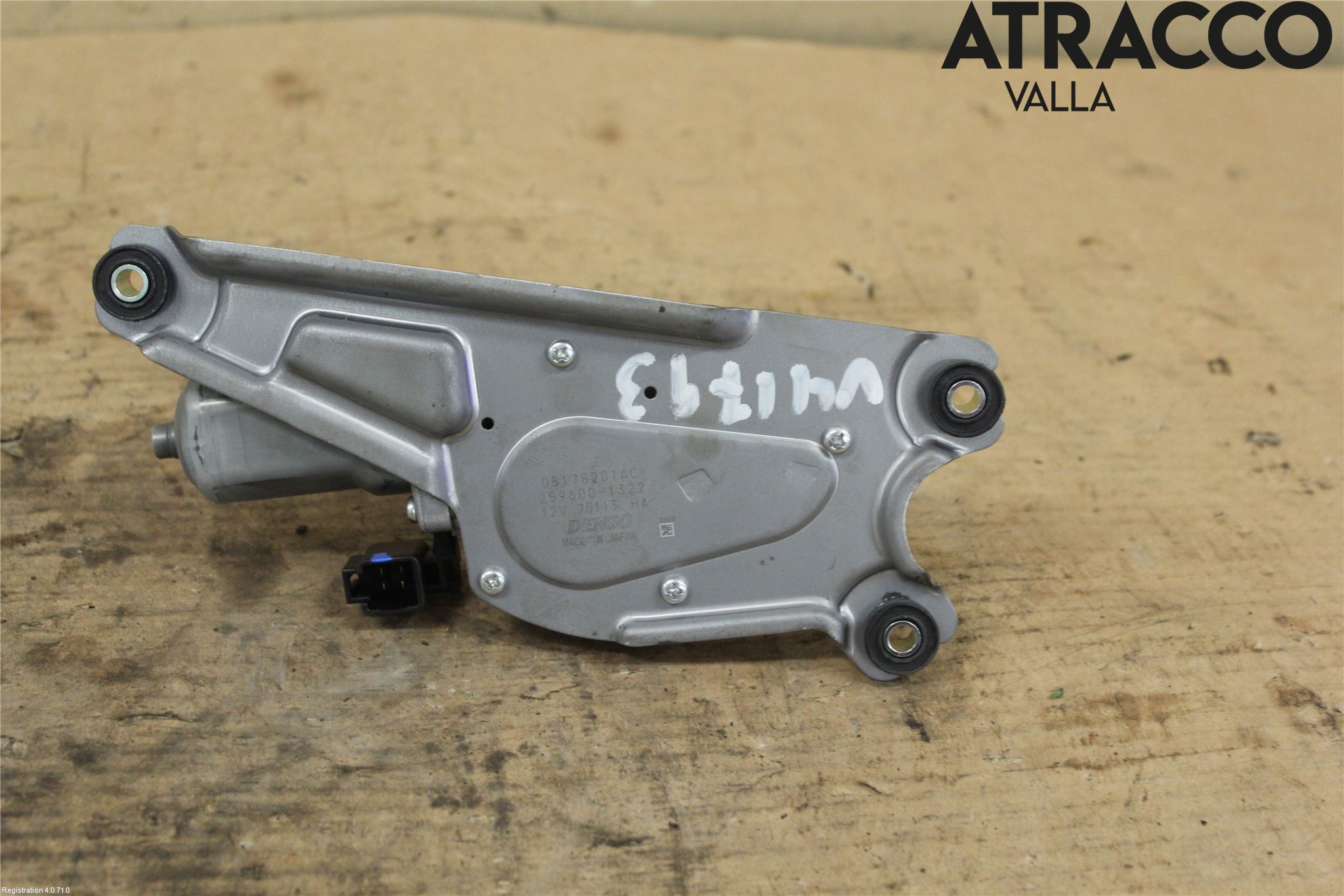 Fiat FREEMONT Torkarmotor Baklucka