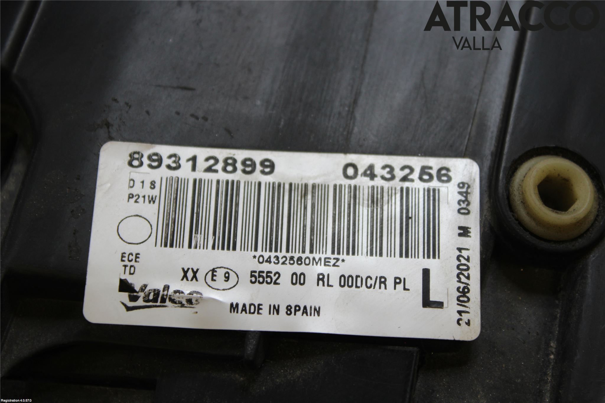 Audi Q7/SQ7 Strålkastare Vänster