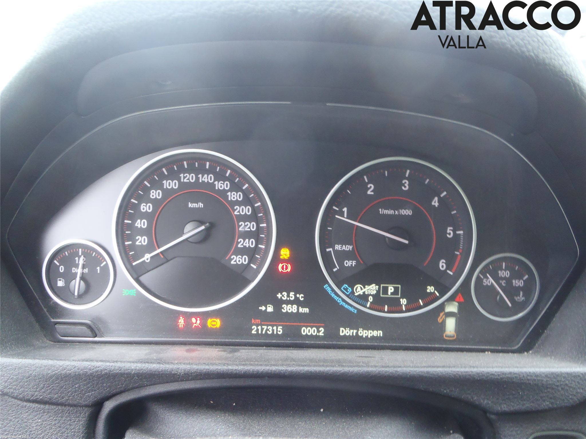 BMW 3 F30/F31/F80 12-19 Instrument Komb